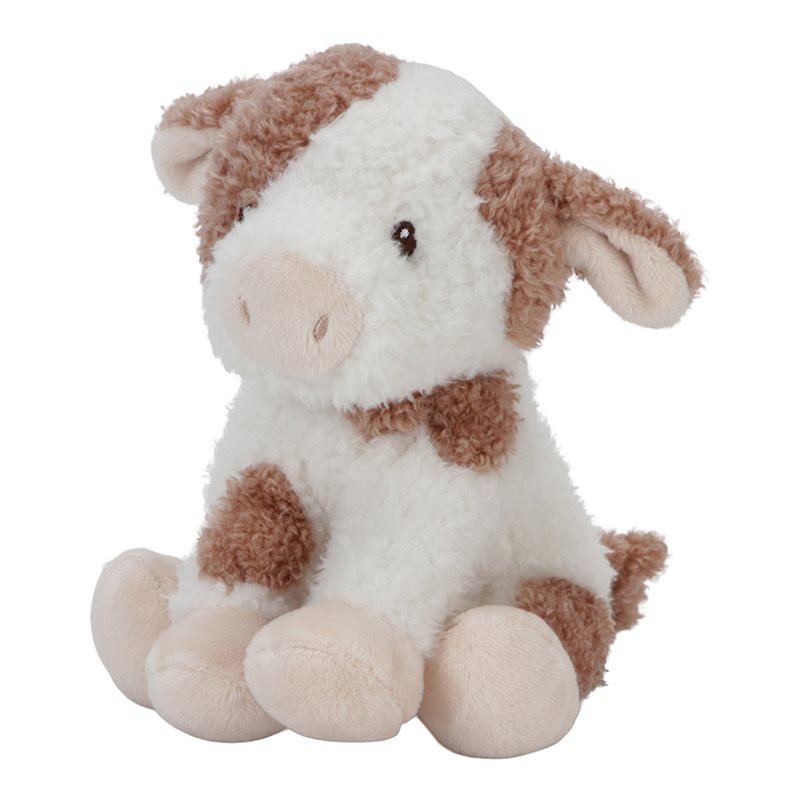 Mucca da coccolare 17 cm Piccola fattoria MULTICOLORE LD8830 - NANU' BABY