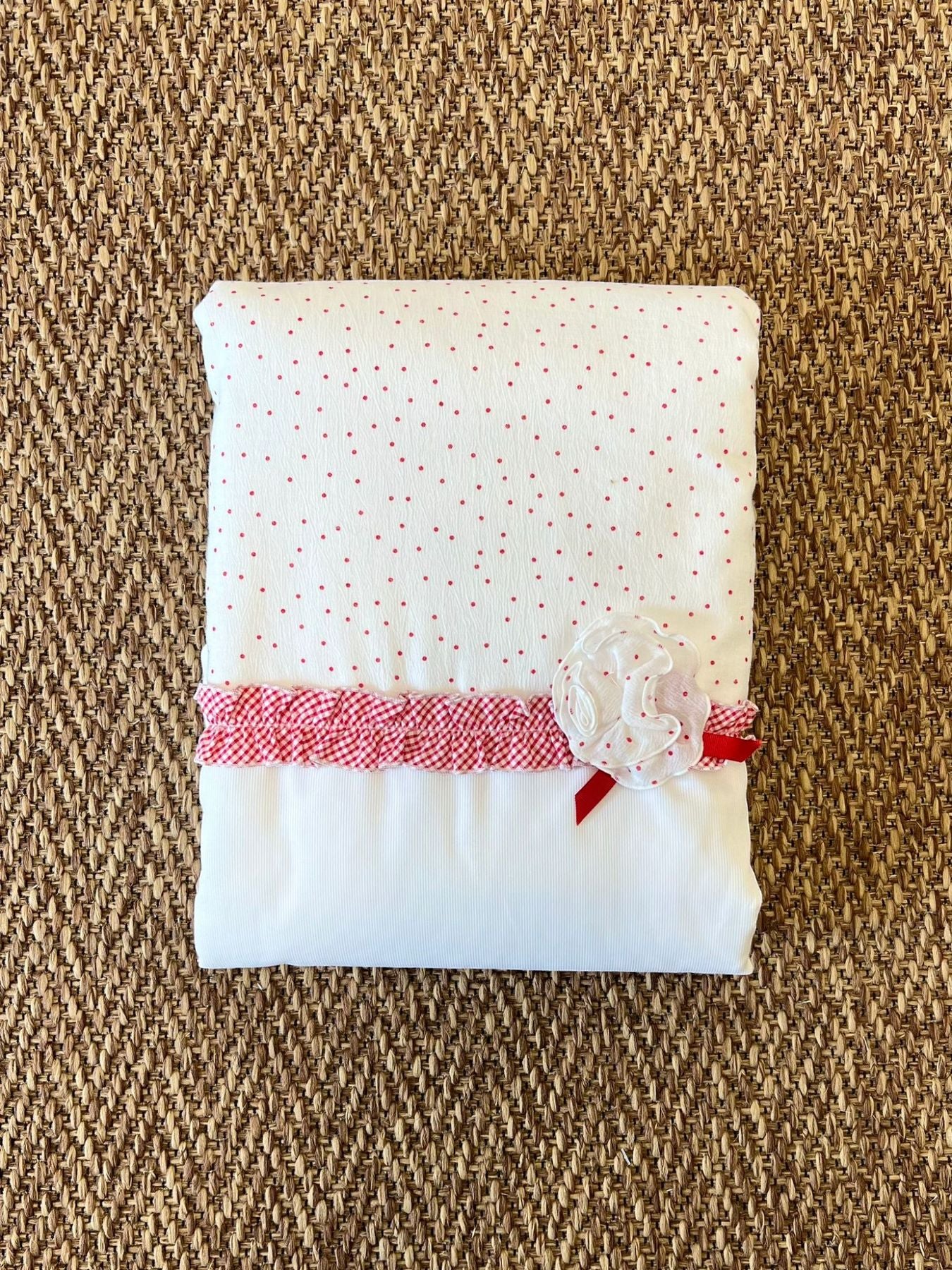 Coperta in jersey Neonata BIANCO CI3110 - NANU' BABY