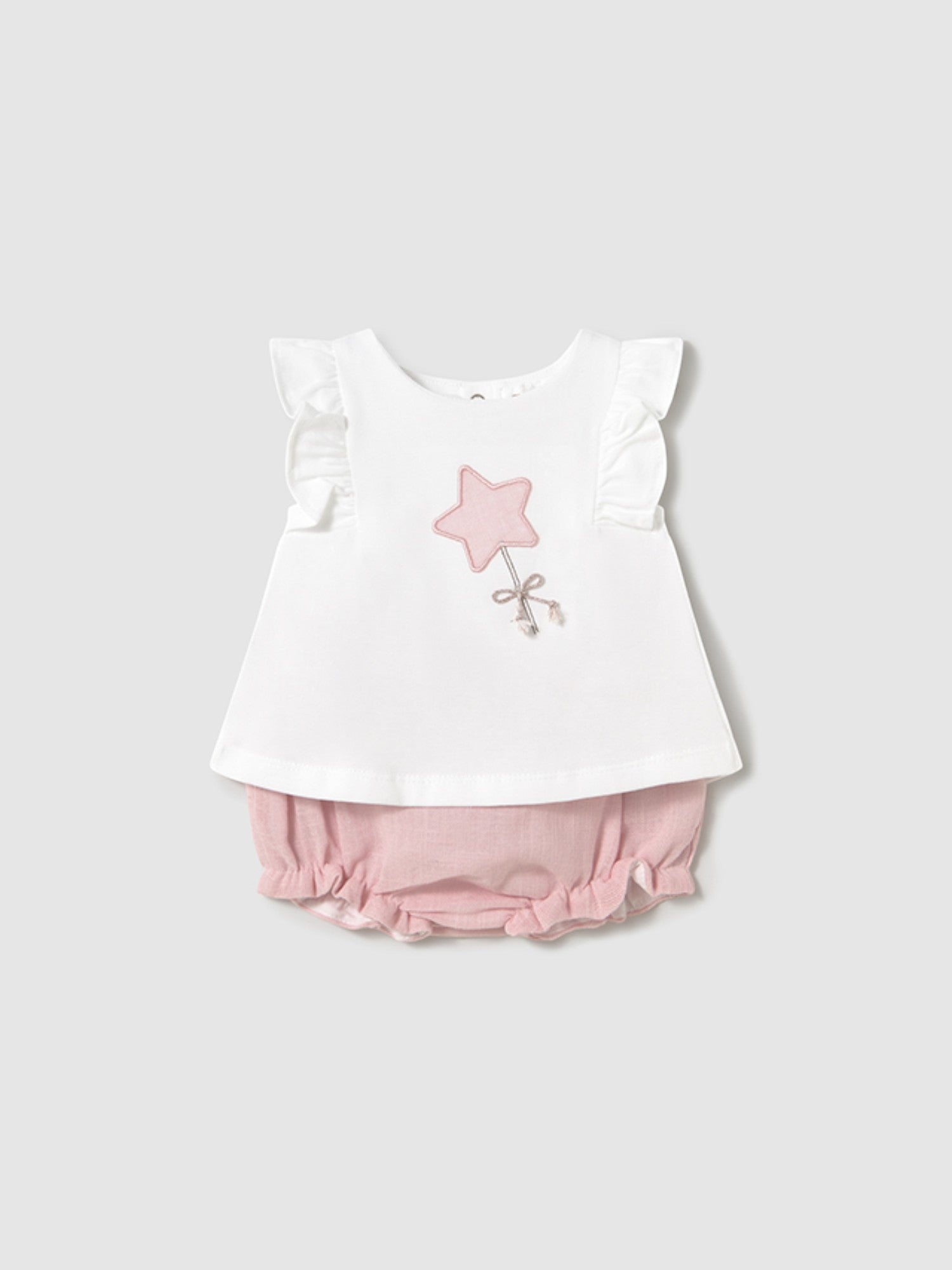 Completo short Bimba ROSA 1255 /R - NANU' BABY