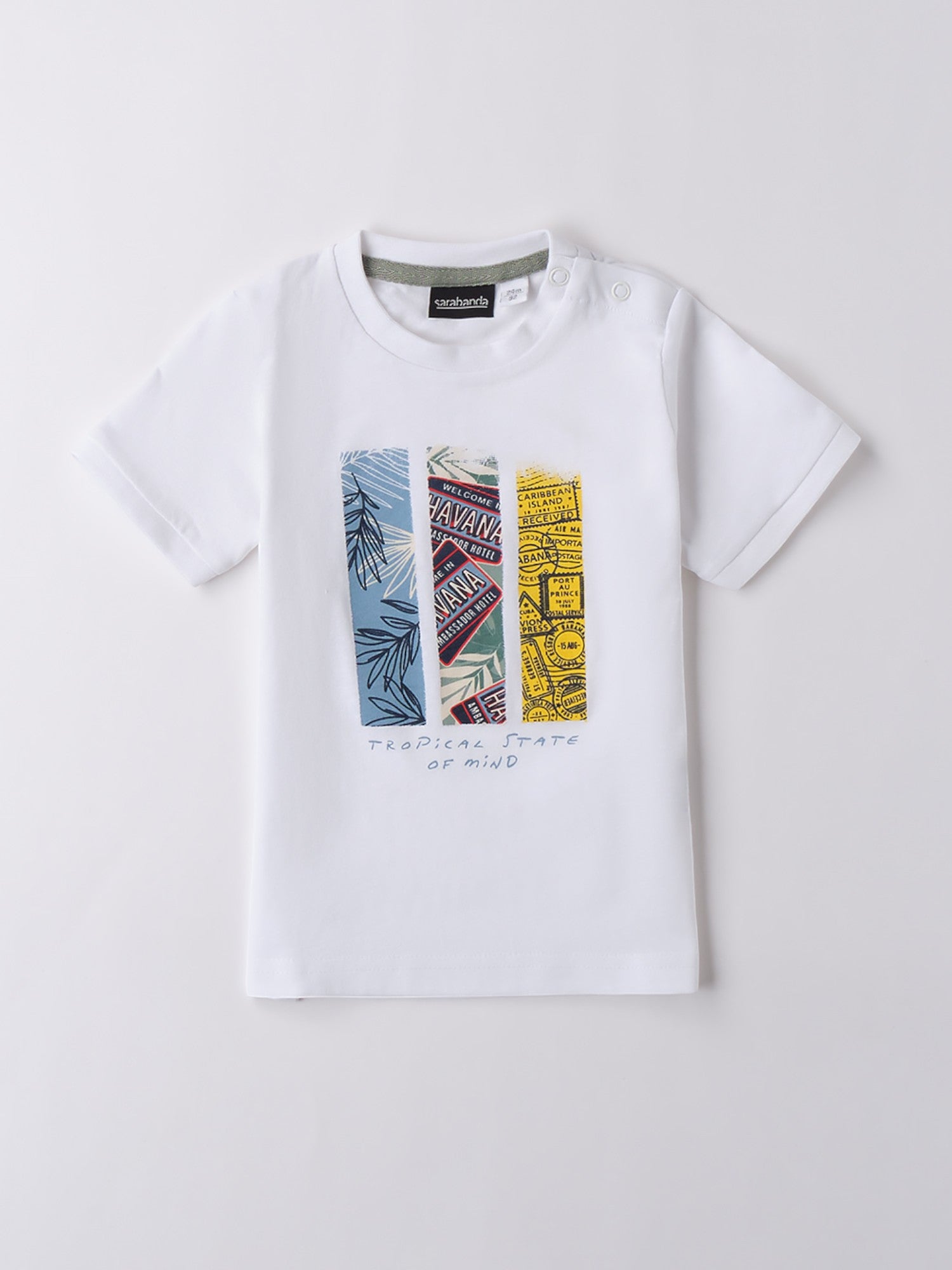 T-Shirt Bimbo BIANCO 0B141/0113 - NANU' BABY