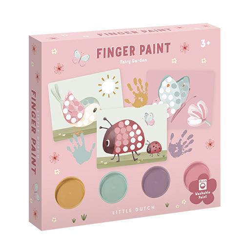 Set pittura con le dita Fairy Garden Rosa 126121