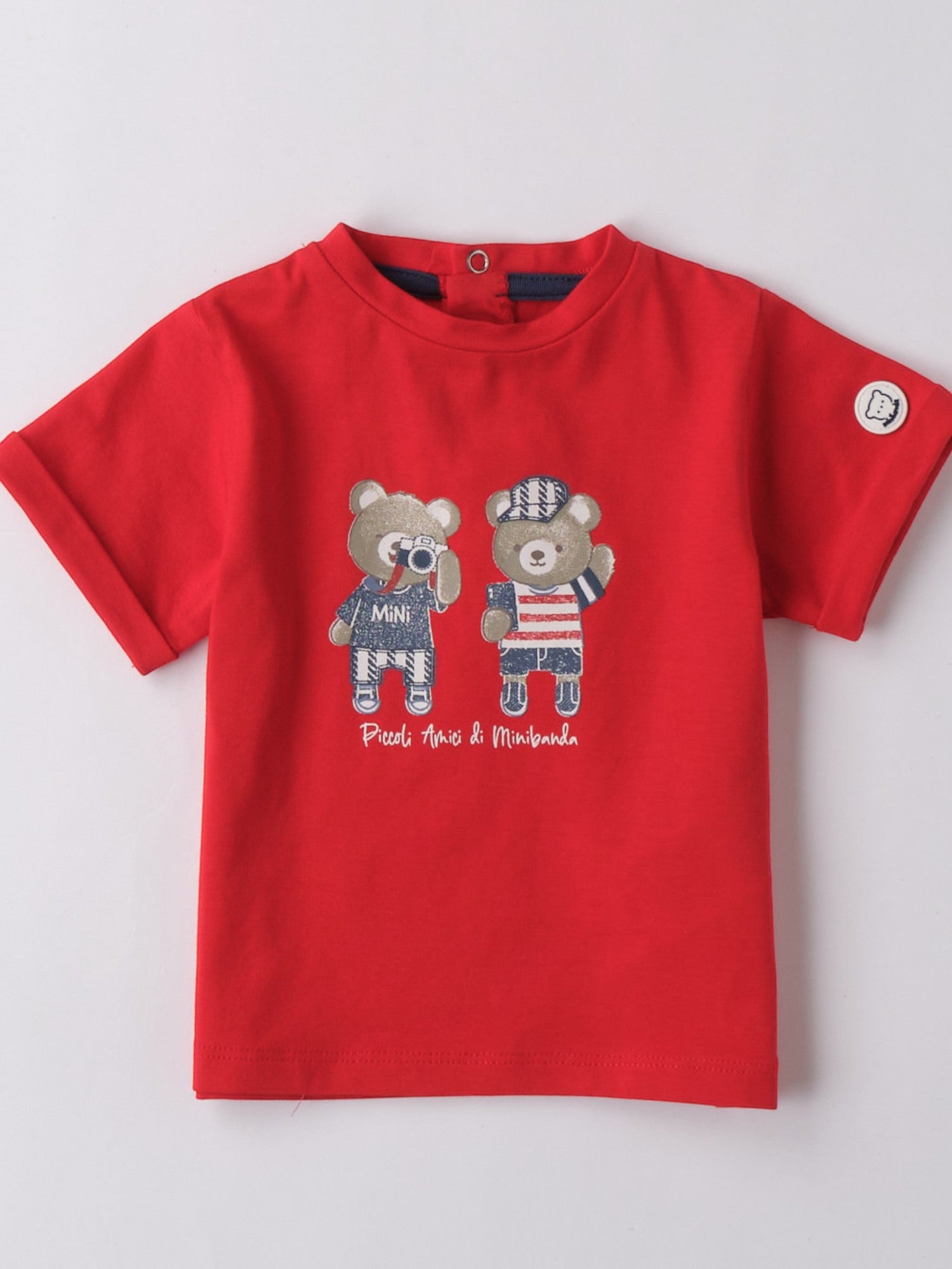 T-shirt Bimbo ROSSO 3B613/2251 - NANU' BABY