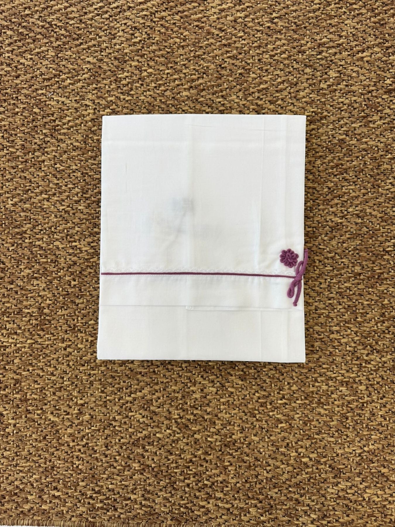 Lenzuolino Ciclamino Neonata PANNA IG29LE - NANU' BABY