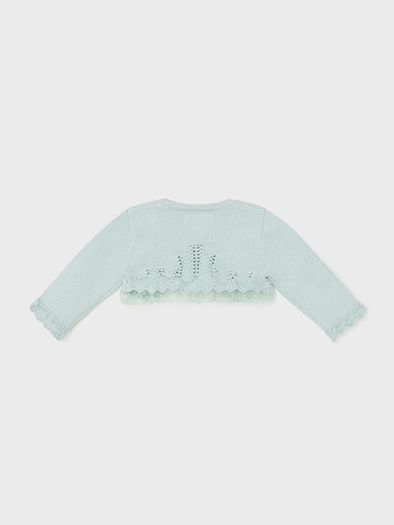 Cardigan cerimonia Bimba VERDE 1377/G - NANU' BABY