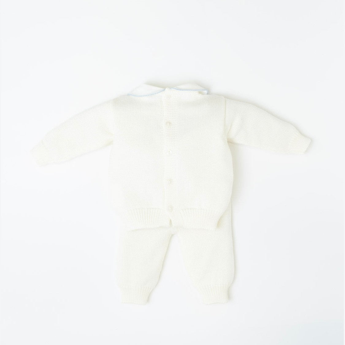 Completo nascita e Babbucce Neonato CIELO OLLY/CN-C - NANU' BABY
