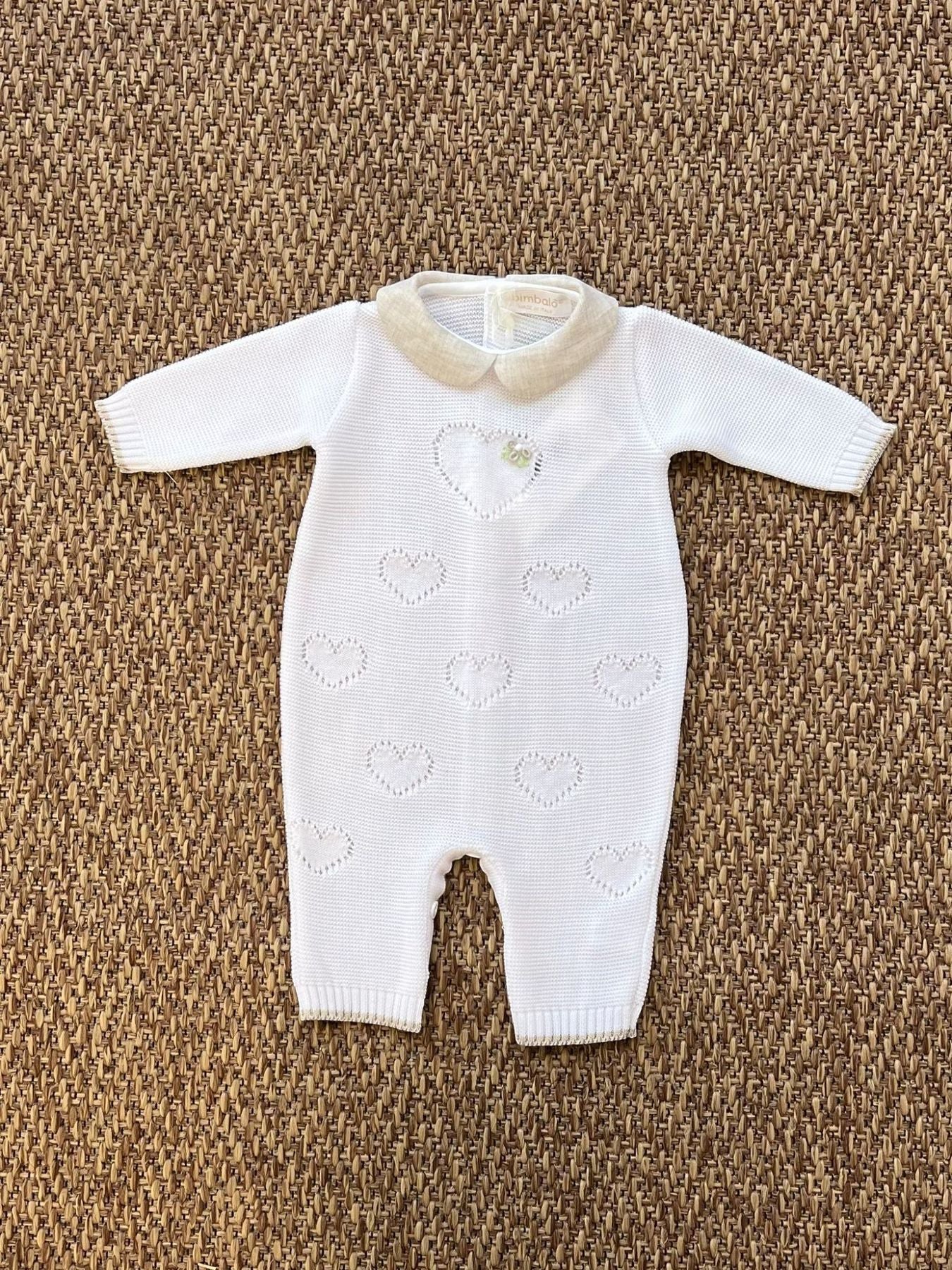 TUTINA Neonata BIANCO CUORE 7137 - NANU' BABY