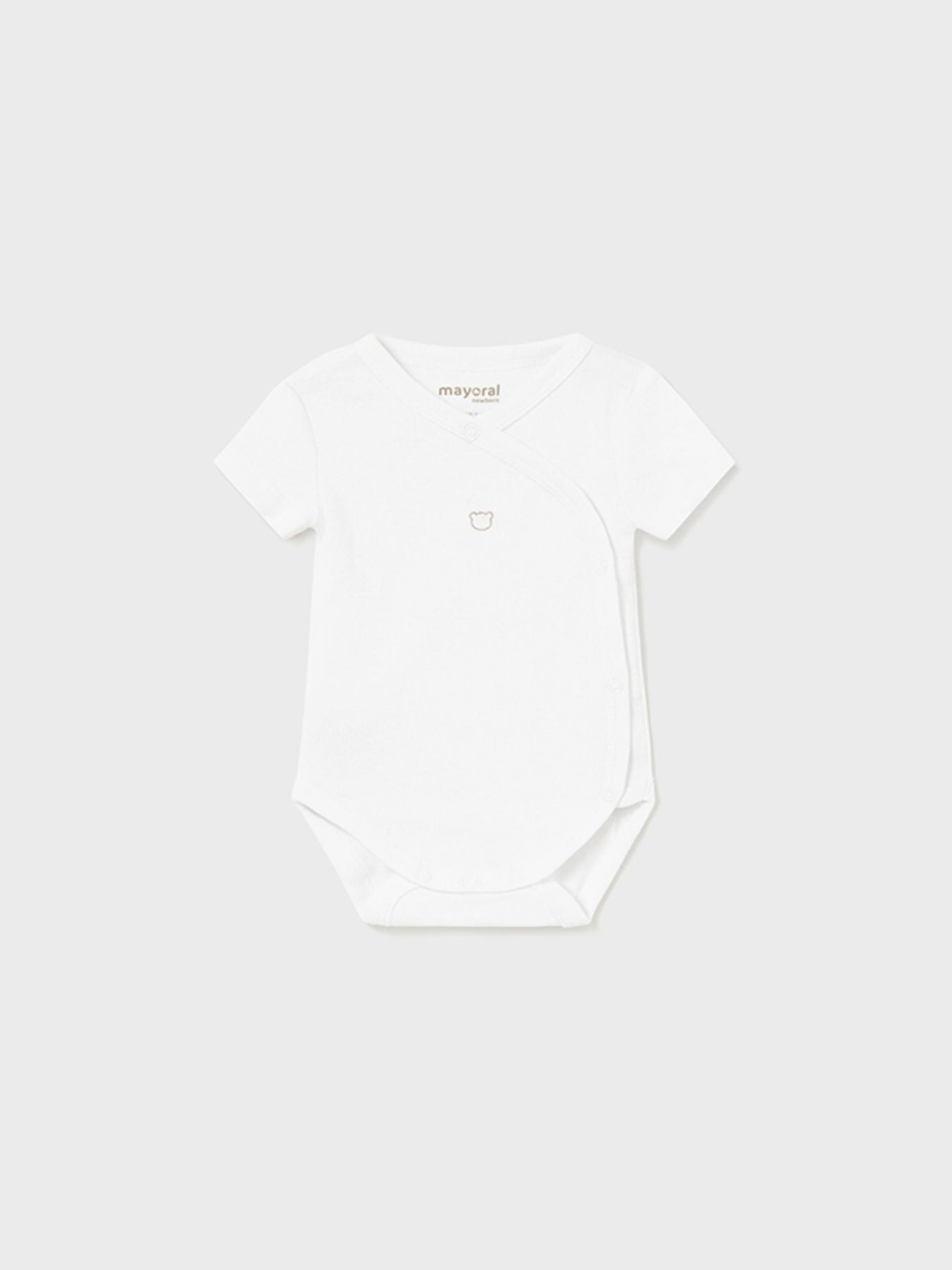 Body m/c Neonato BIANCO 2745-B - NANU' BABY