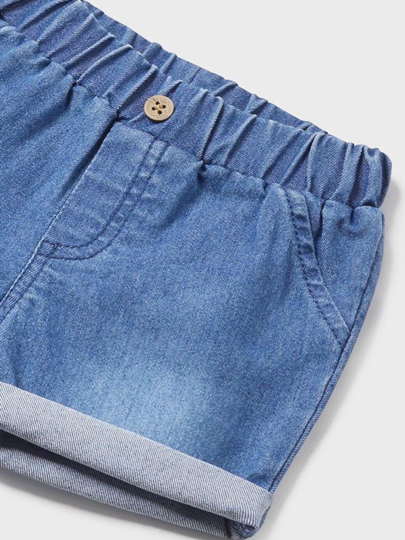 Comp.pant.corto jeans Bimbo ROSSO 1209 - NANU' BABY