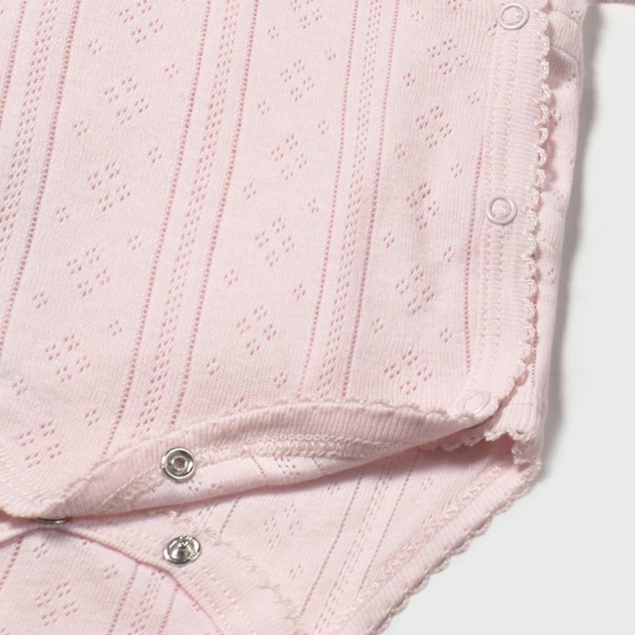 Body manica corta traforato Neonata ROSA 1746 /R - NANU' BABY