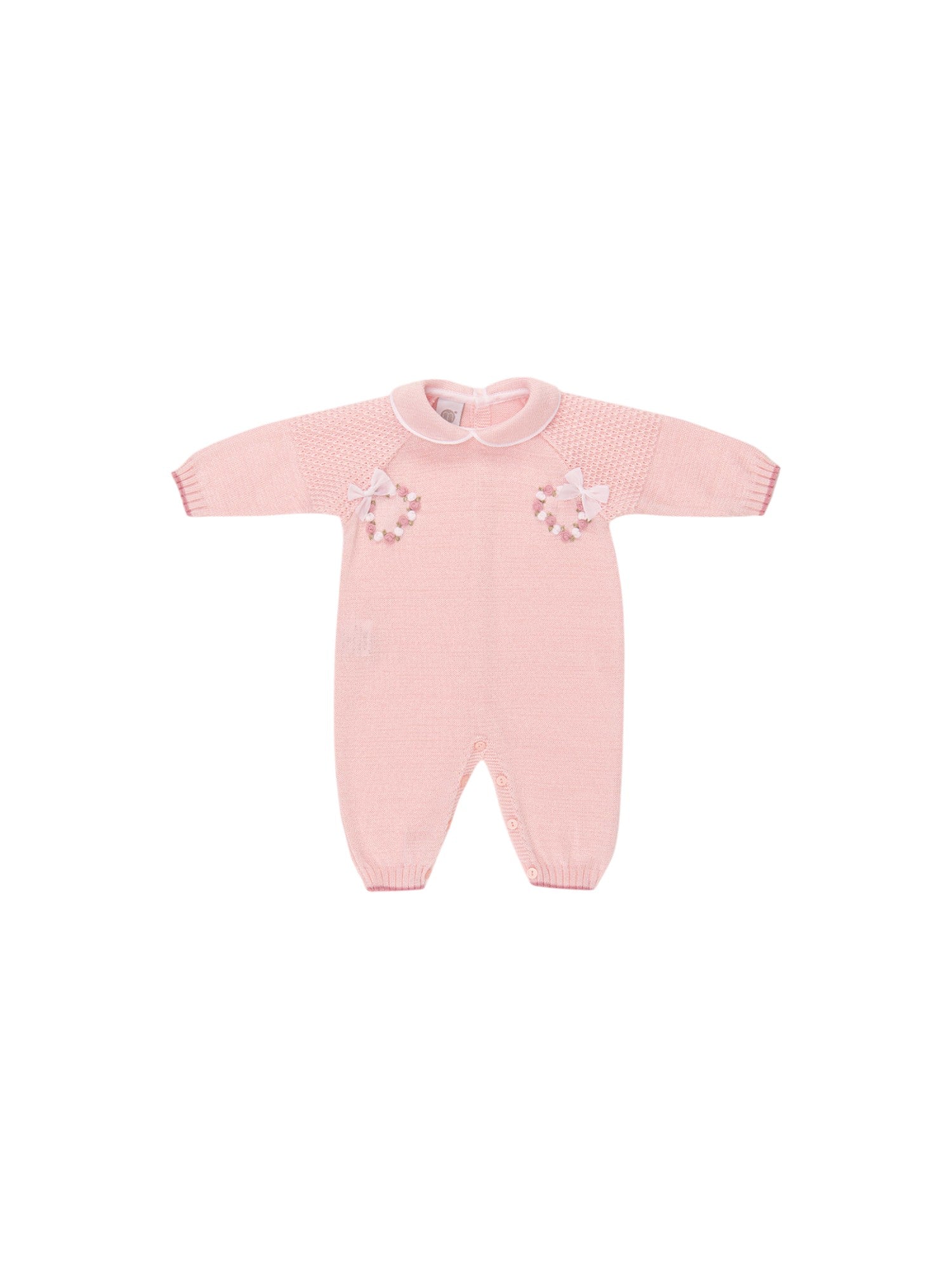 Tutina Neonata ROSA EB2410/R - NANU' BABY