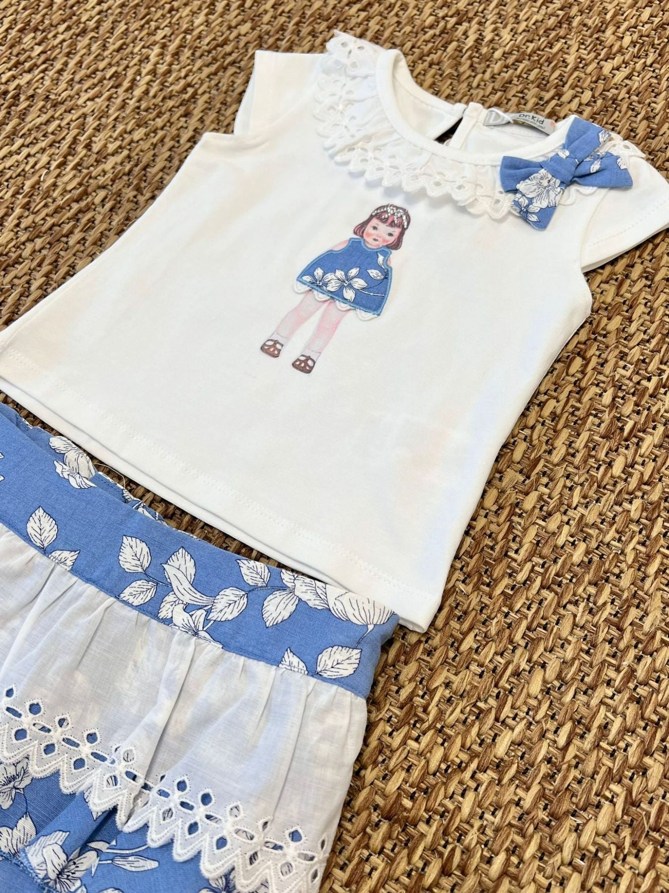 Completo Bimba BIANCO DK351/352 - NANU' BABY