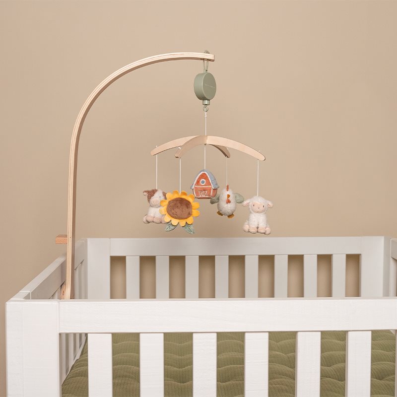 Giostrina musicale in legno Piccola Fattoria MULTICOLORE LD8818 - NANU' BABY