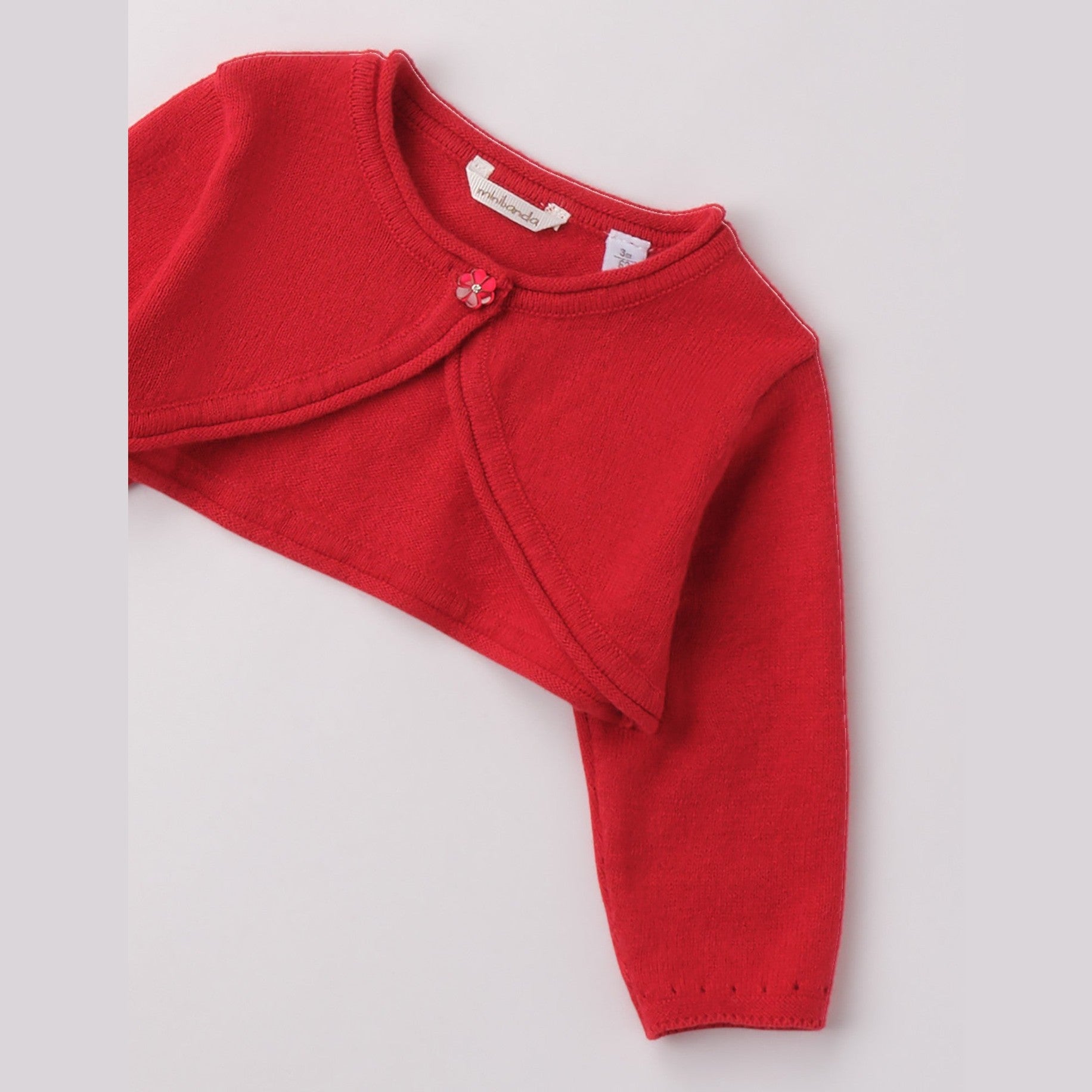 Cardigan Scaldacuore Bimba Rosso 3F702/2253 - NANU' BABY
