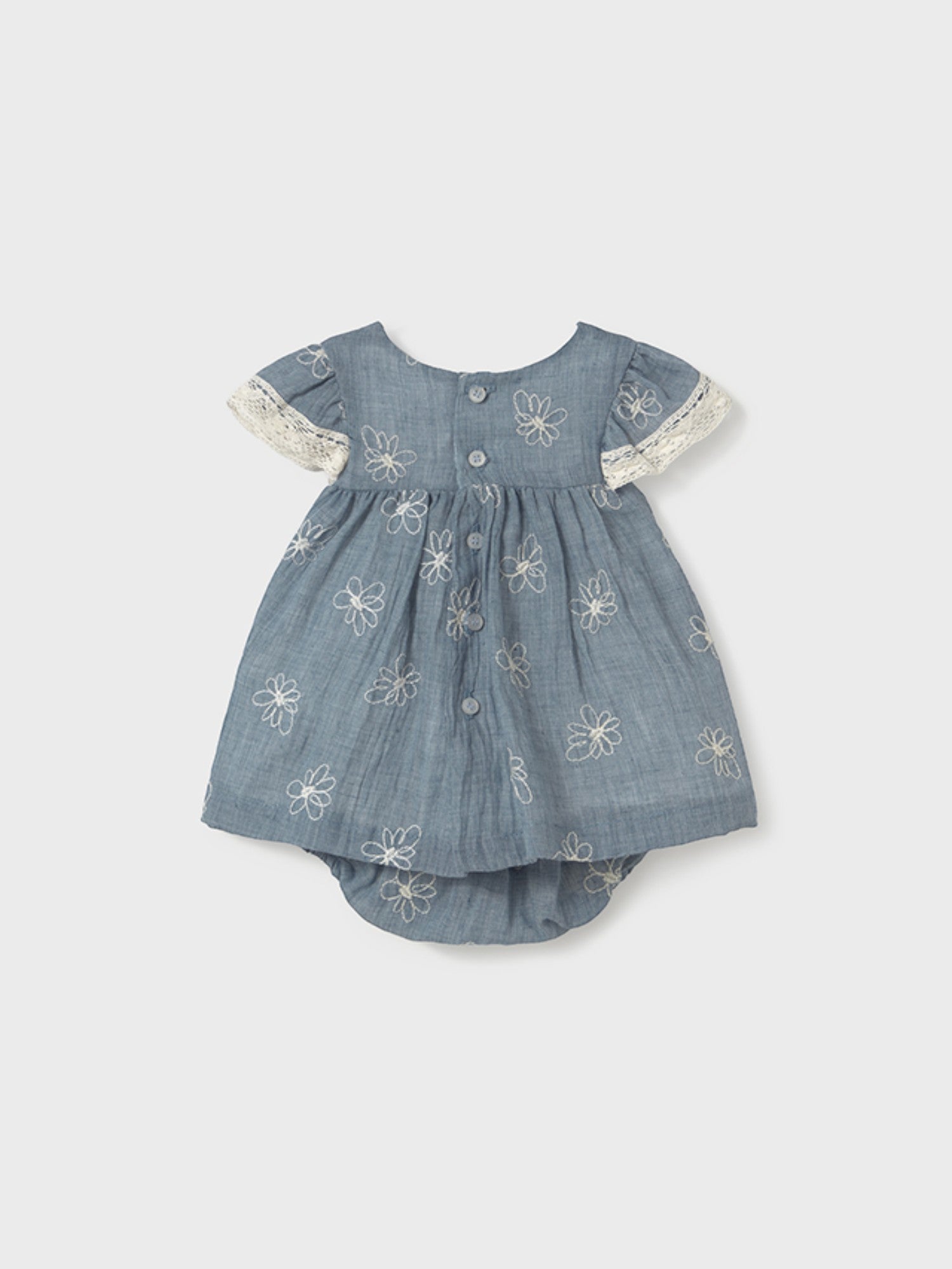 Abito e culotte Bimba JEANS 1848 /J - NANU' BABY