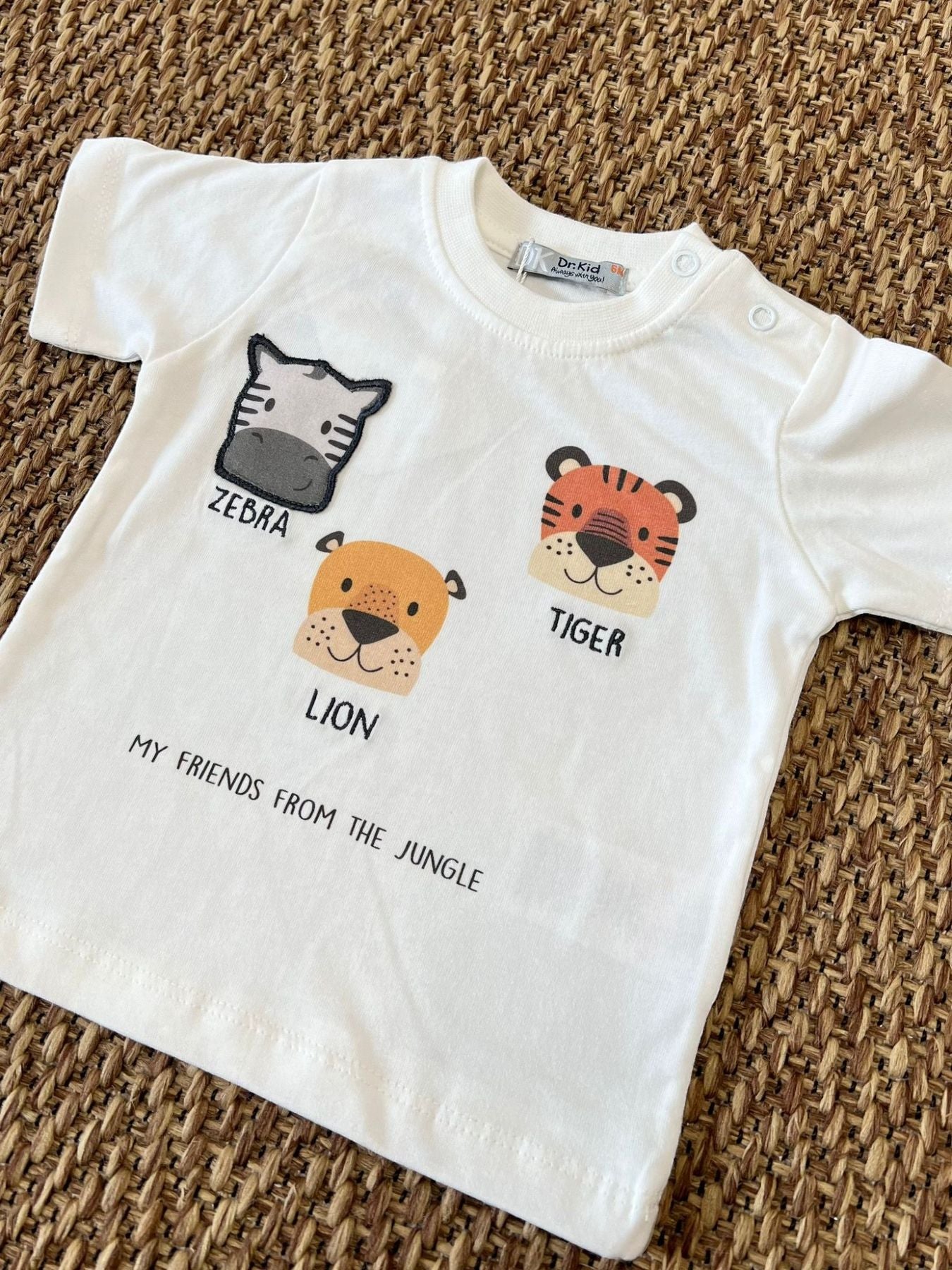 T-shirt Bimbo BIANCO DK515/PV24 - NANU' BABY