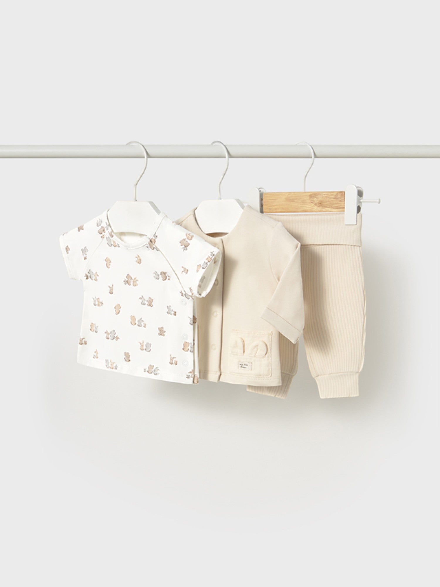 Tuta 3 pezzi Bimba BEIGE 1877 /BE - NANU' BABY