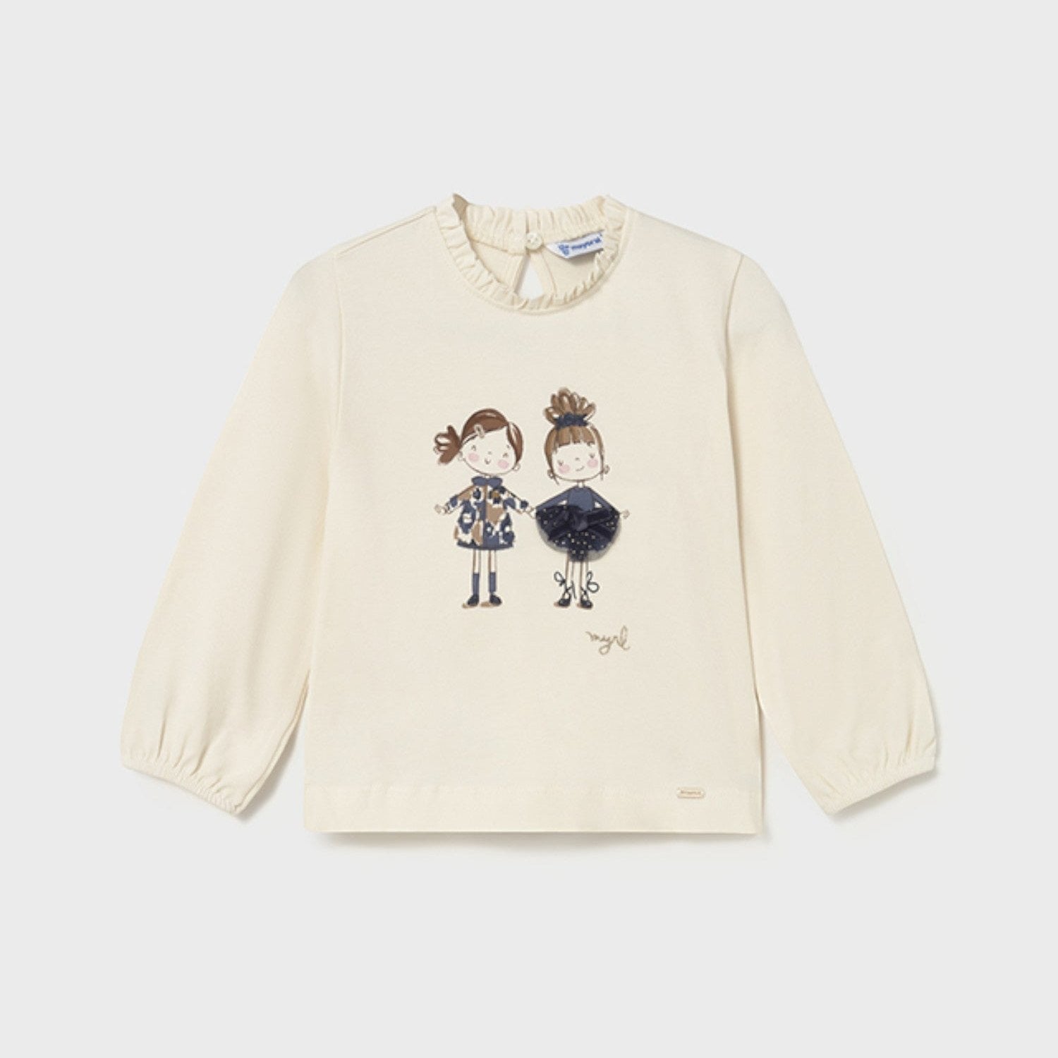 Maglietta m/l vestir Bimba PANNA 2075/79 - NANU' BABY