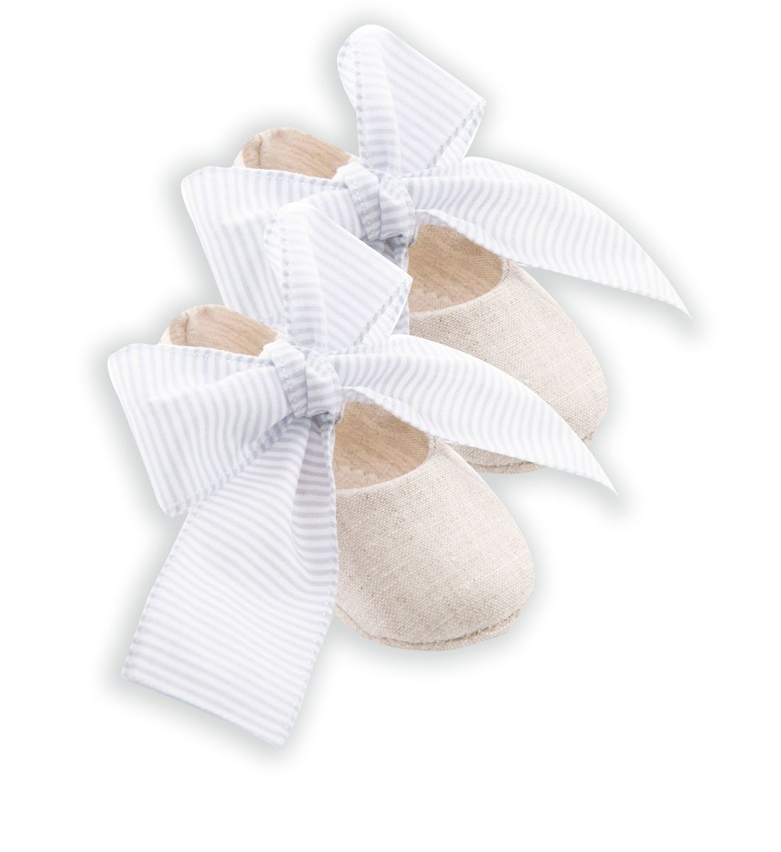 Ballerina in lino Bimba ECRU EG311SC - NANU' BABY