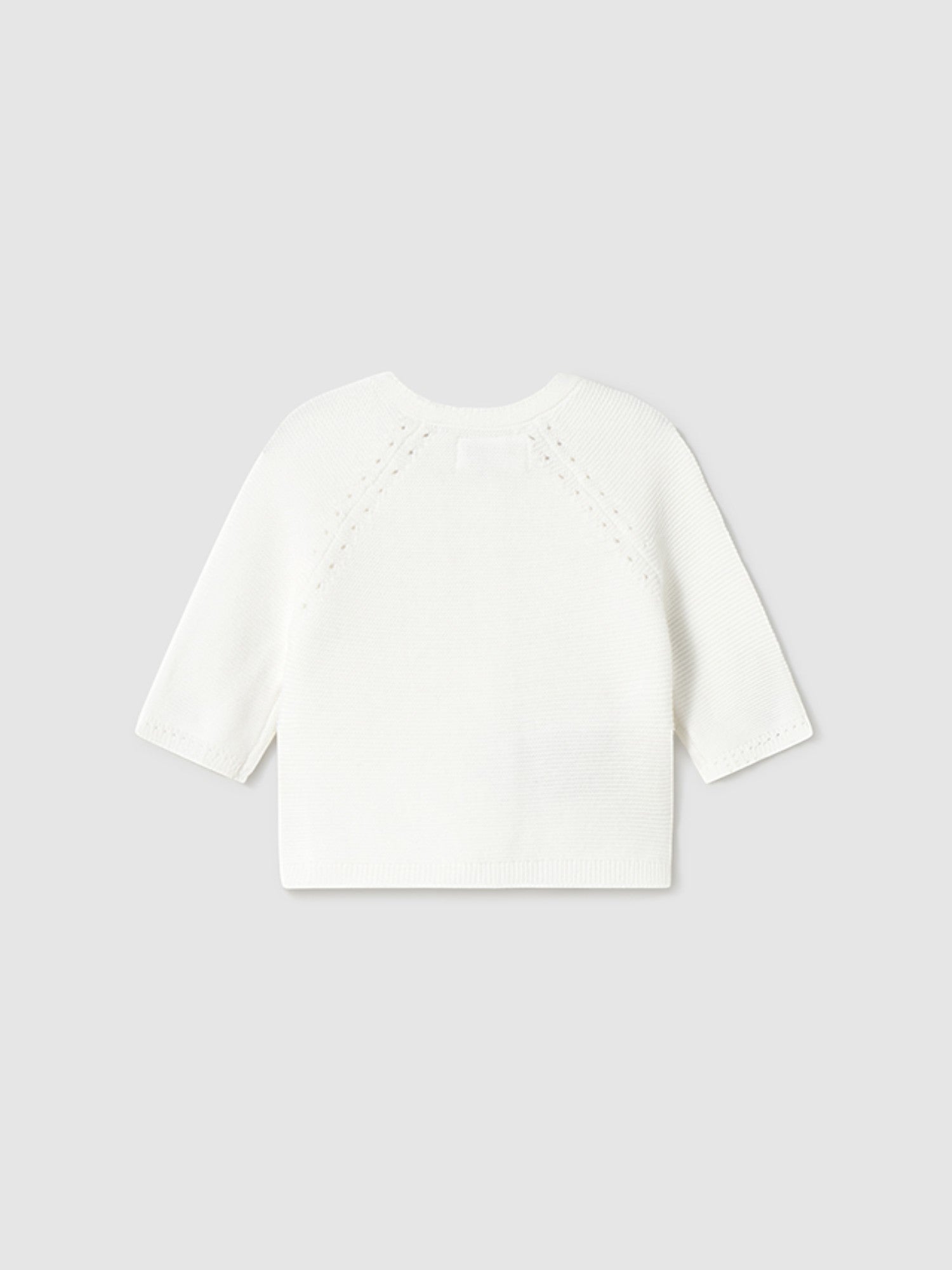 Giacchino lungo maglia Bimba NATURAL 1307 /N - NANU' BABY