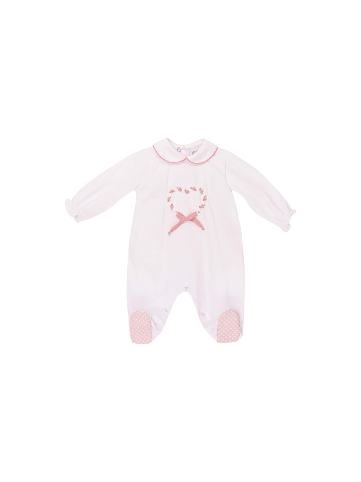 Tutina Neonata BIANCO EB2714 - NANU' BABY