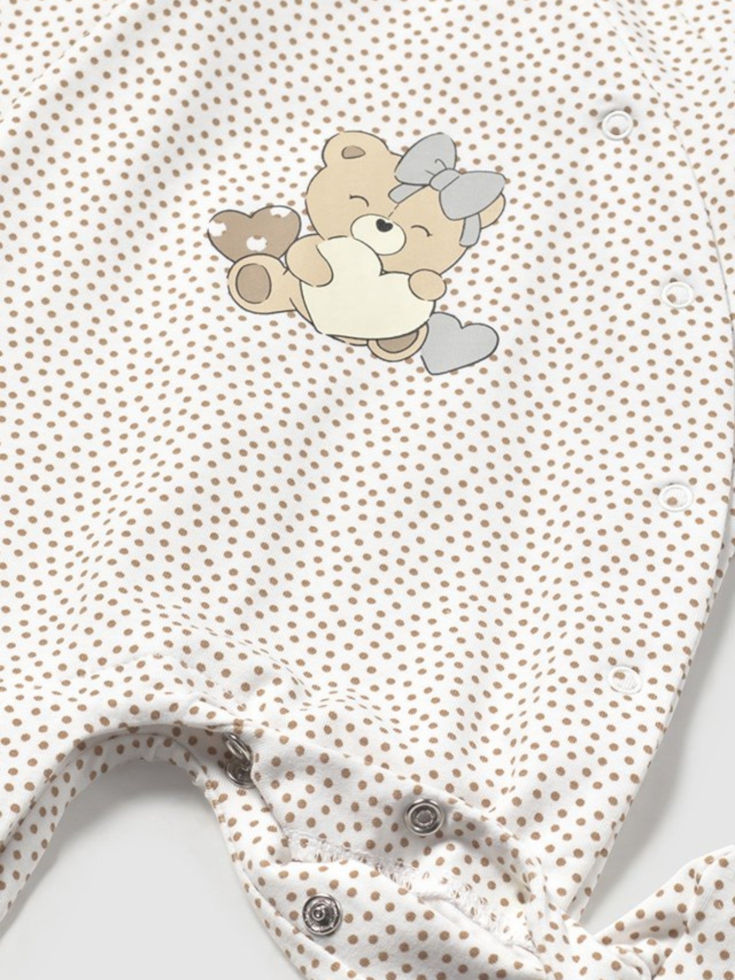 Pigiama lungo Neonata BEIGE 1755 /BE - NANU' BABY