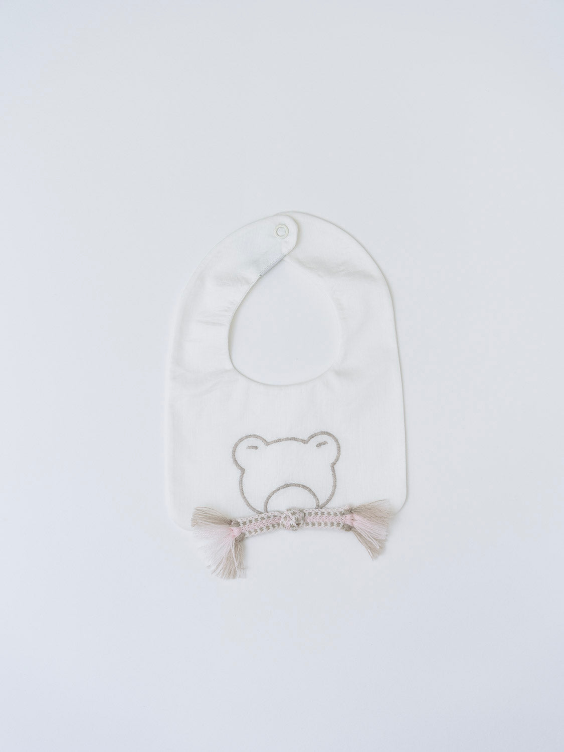 Bavetta Orsetta Neonata VANIGLIA IN53BAV/R - NANU' BABY