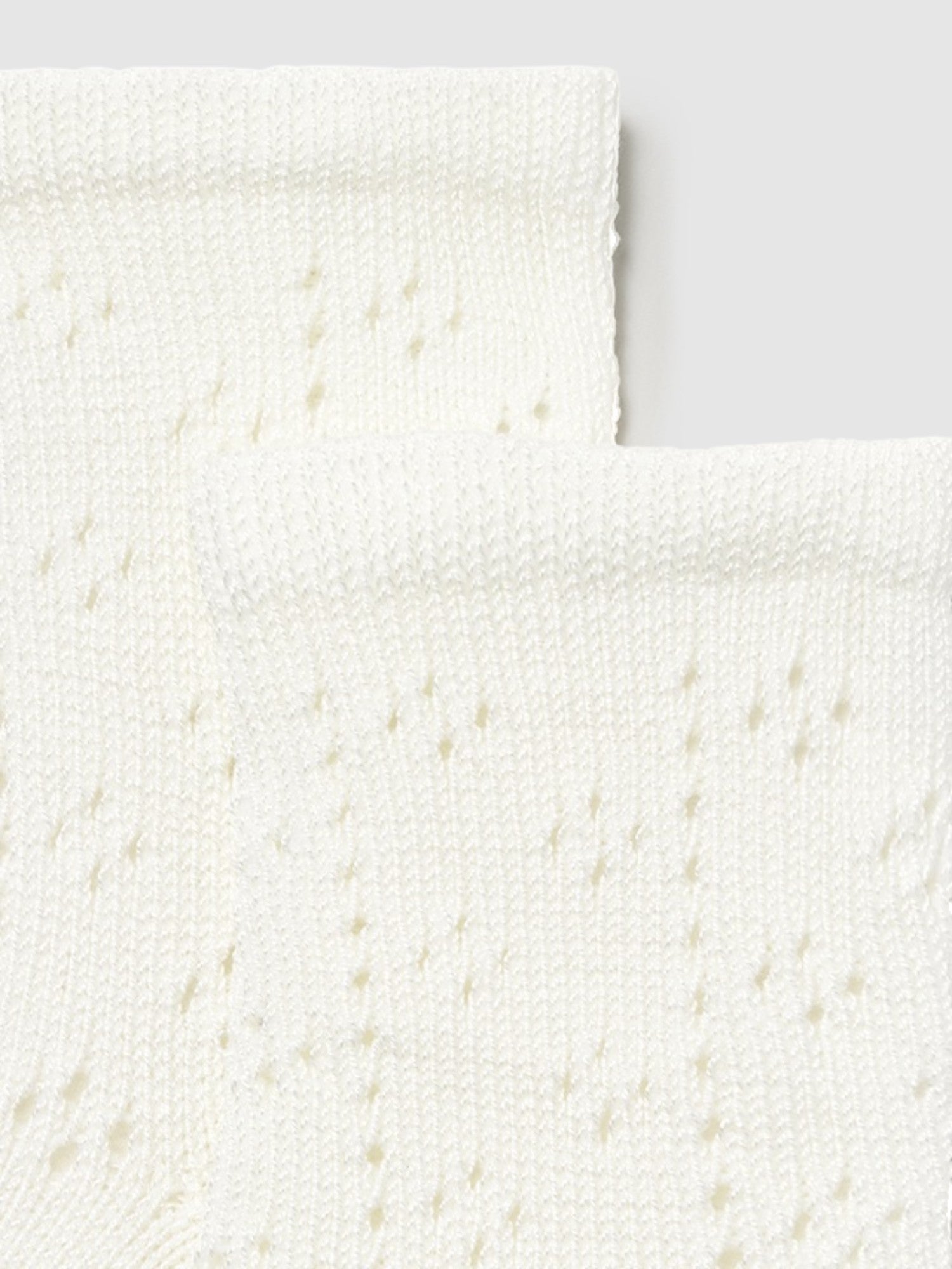 Calzino alto traforato NATURAL 9864 /N - NANU' BABY