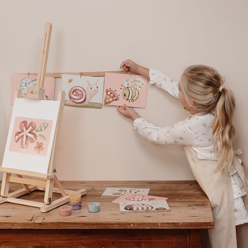 Set pittura con le dita Fairy Garden Rosa 126121