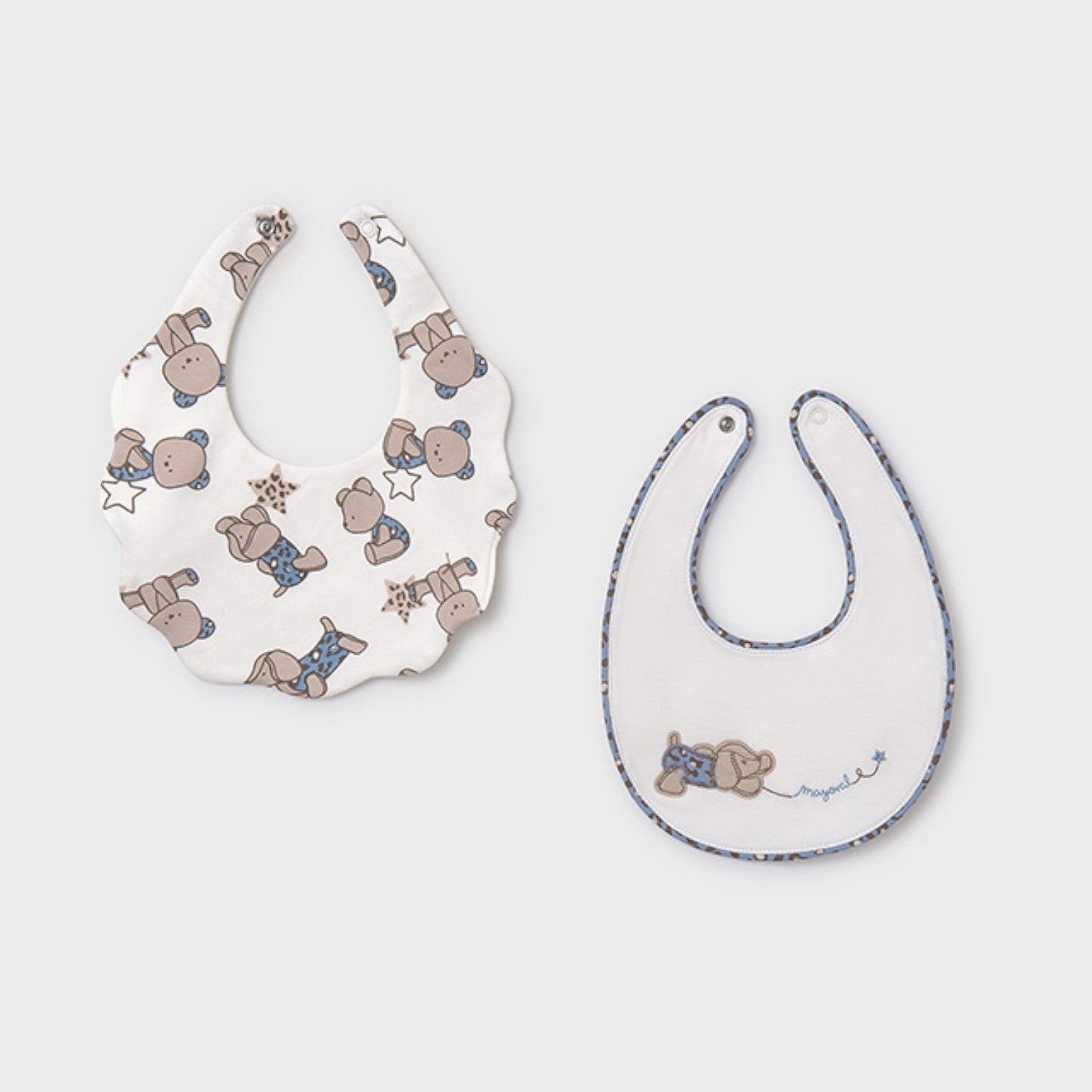 Bavetta Neonato ECRU 9952/51 - NANU' BABY