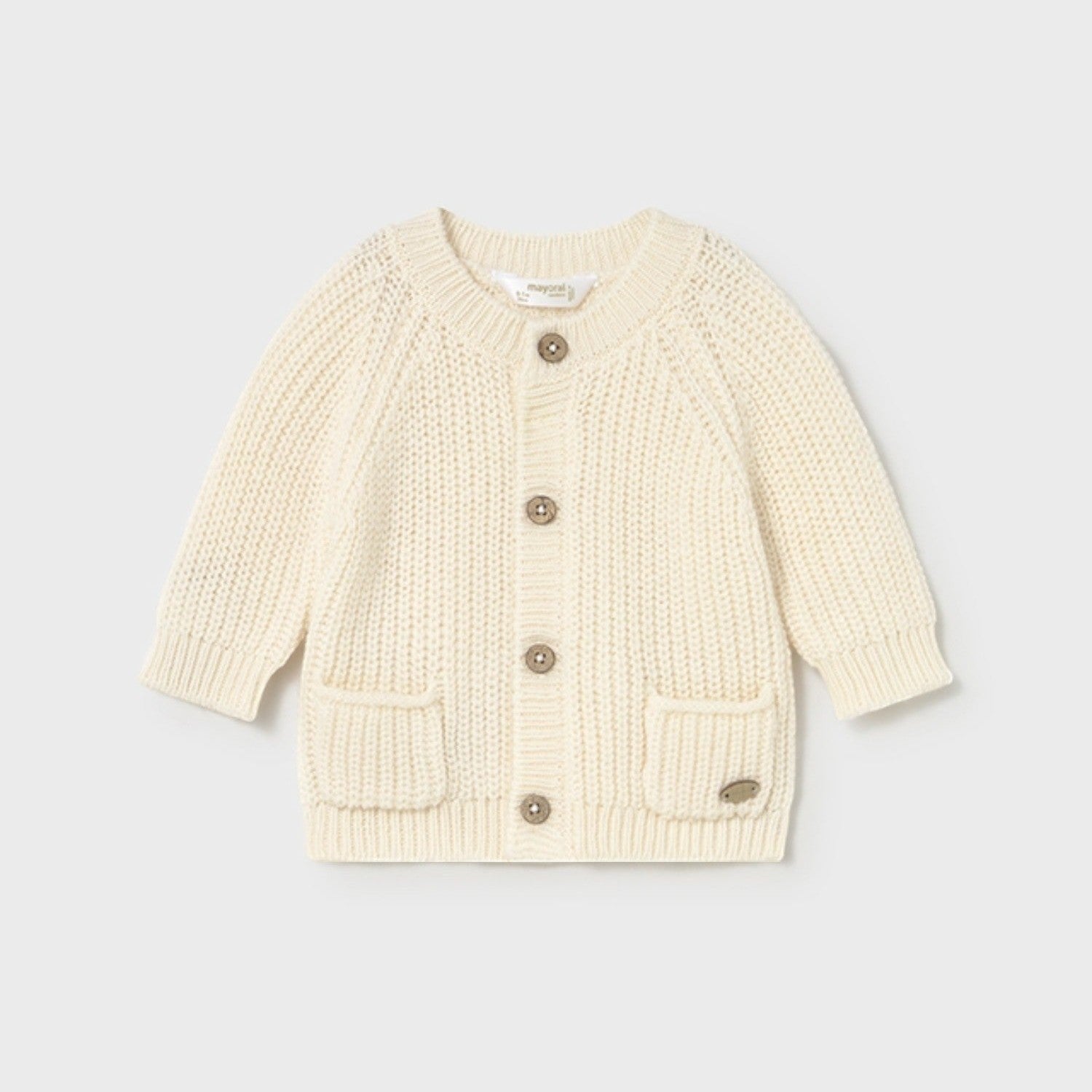 Cardigan Bimbo Beige Tricot Mayoral 2339/88 - NANÙ BABY - NANU' BABY