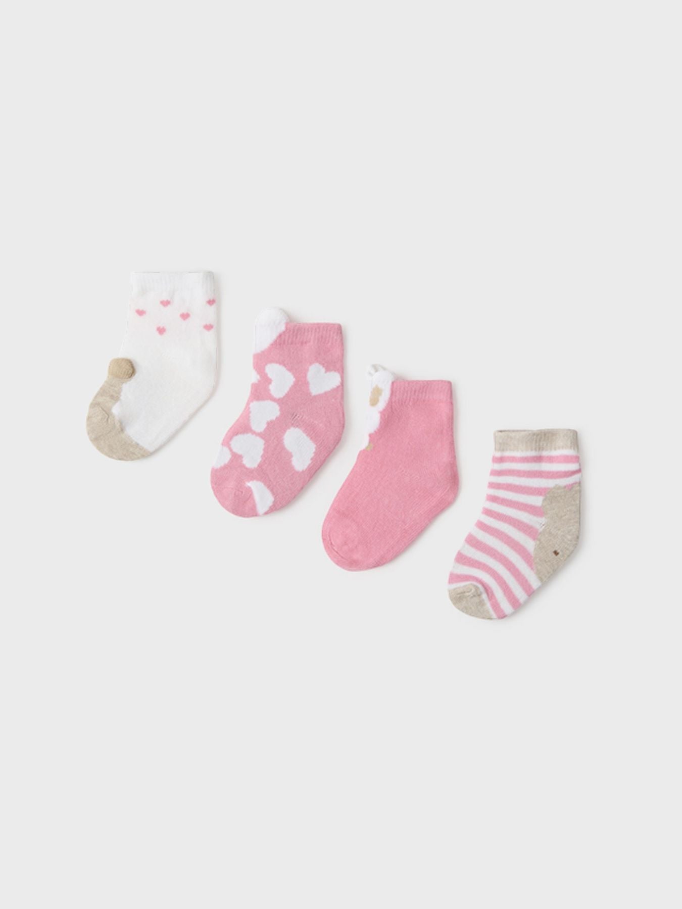 Set 4 calze ROSA 9711/R - NANU' BABY
