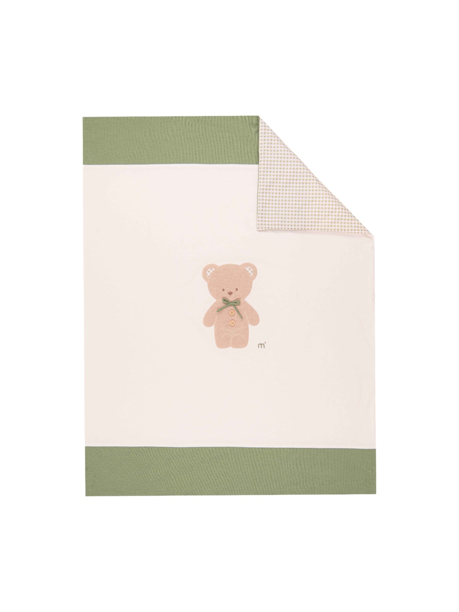 Coperta Neonato VERDE EB6281 - NANU' BABY