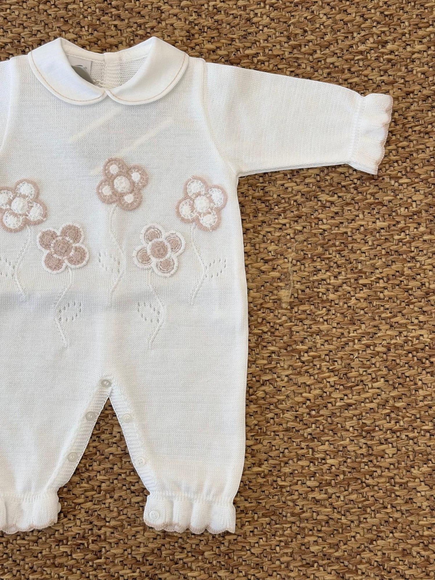 Tutina Neonata BIANCO EB2910 - NANU' BABY