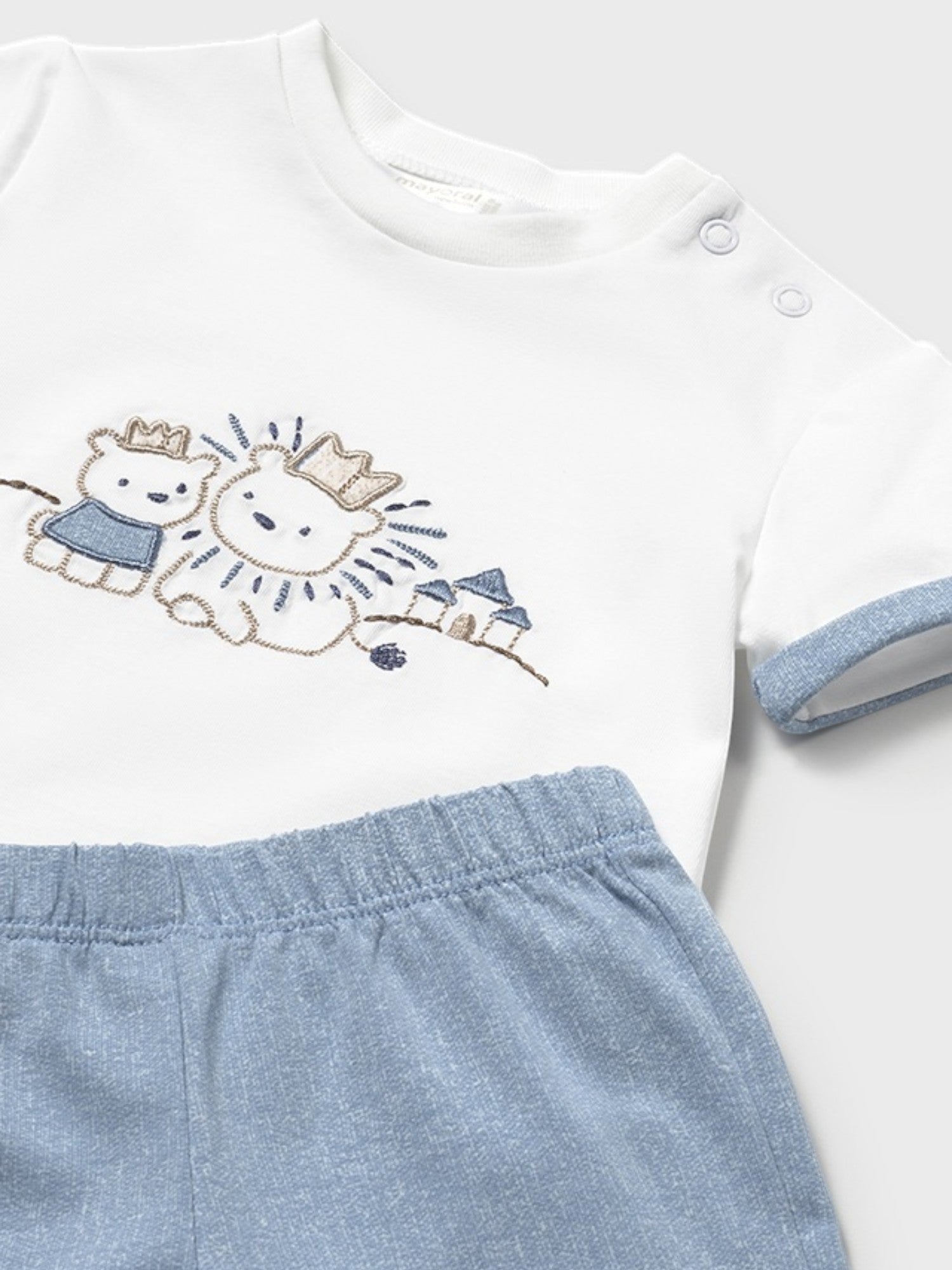 Completo punto 4 pezzi Bimbo AZZURRO 1610 /A - NANU' BABY