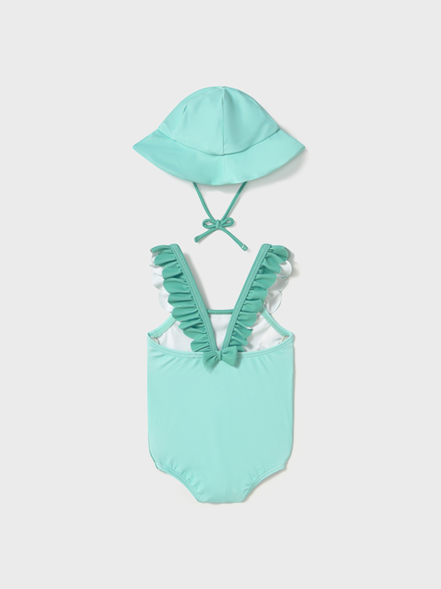 Costume e cappello Bimba VERDE 1764 /V - NANU' BABY