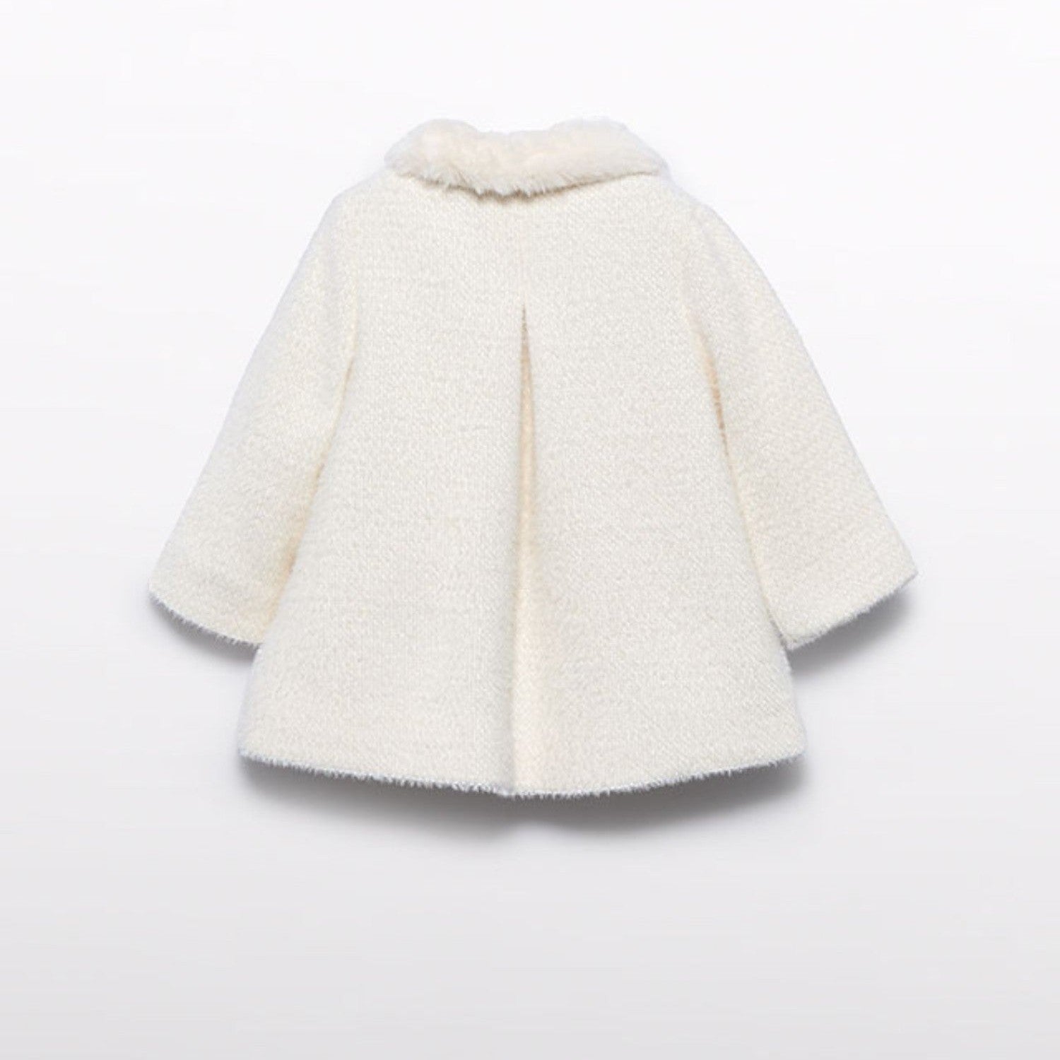 Cappotto punto strutturato Bimba PANNA 5819/90 - NANU' BABY