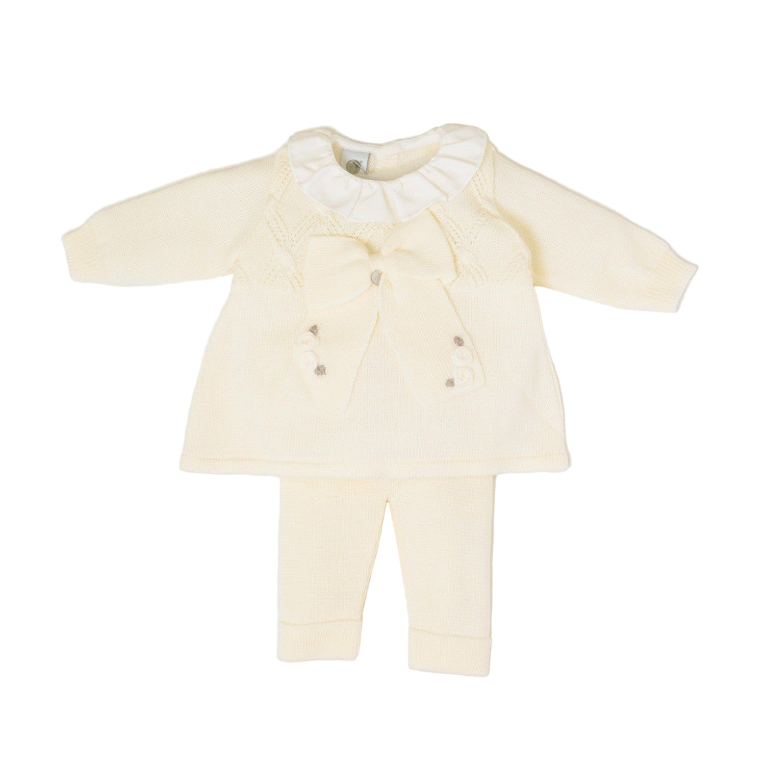 Completo nascita Neonata VANIGLIA IN2419/V - NANU' BABY