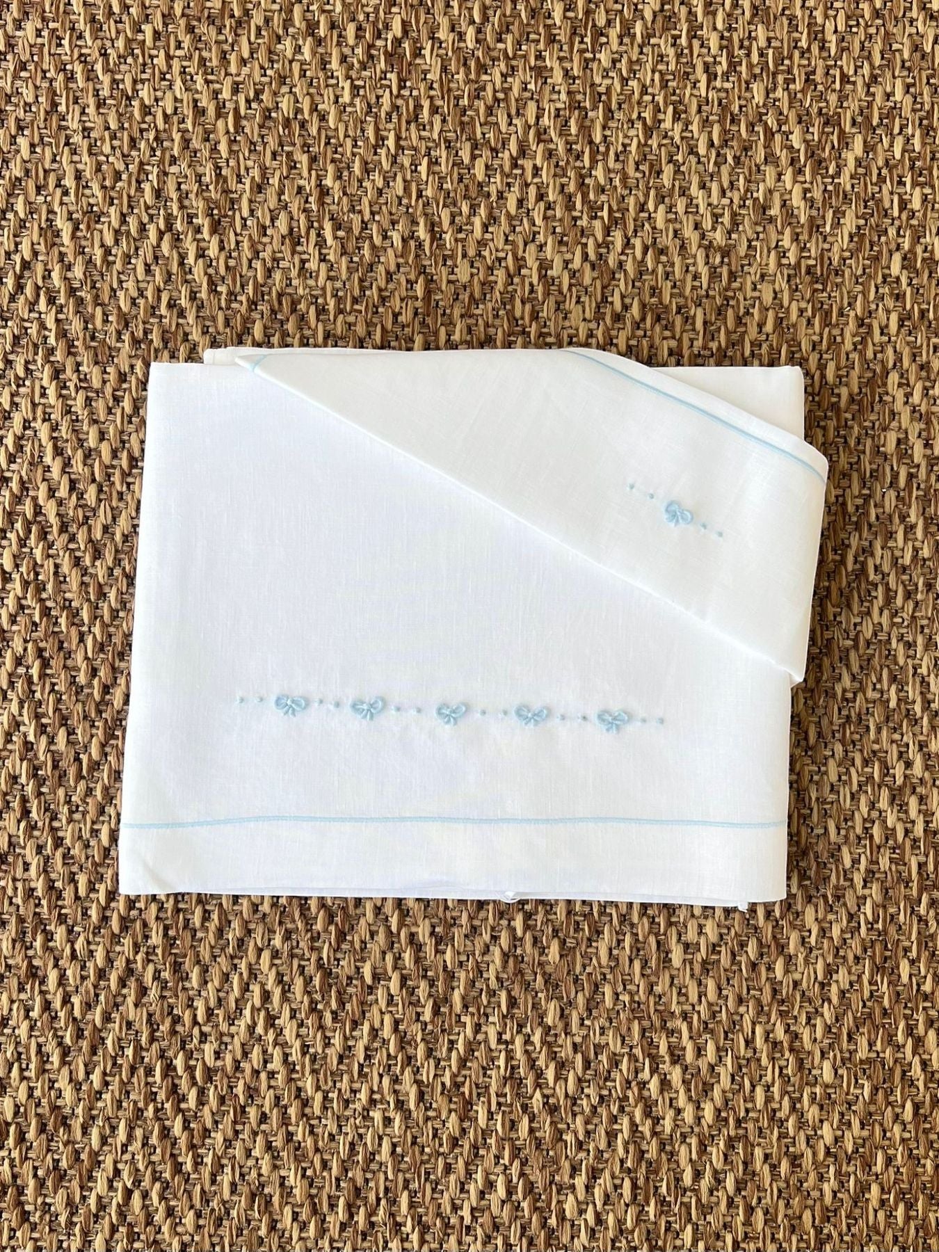 Lenzuolino Neonato AZZURRO GAFFUR/LN - NANU' BABY