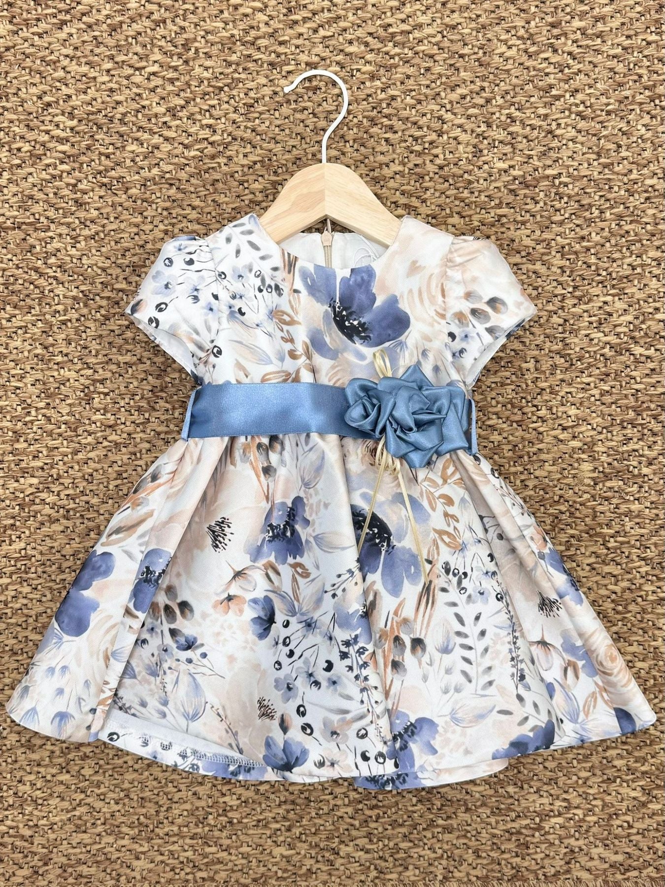 Abito Elegante Bimba BEIGE FF38031 - NANU' BABY