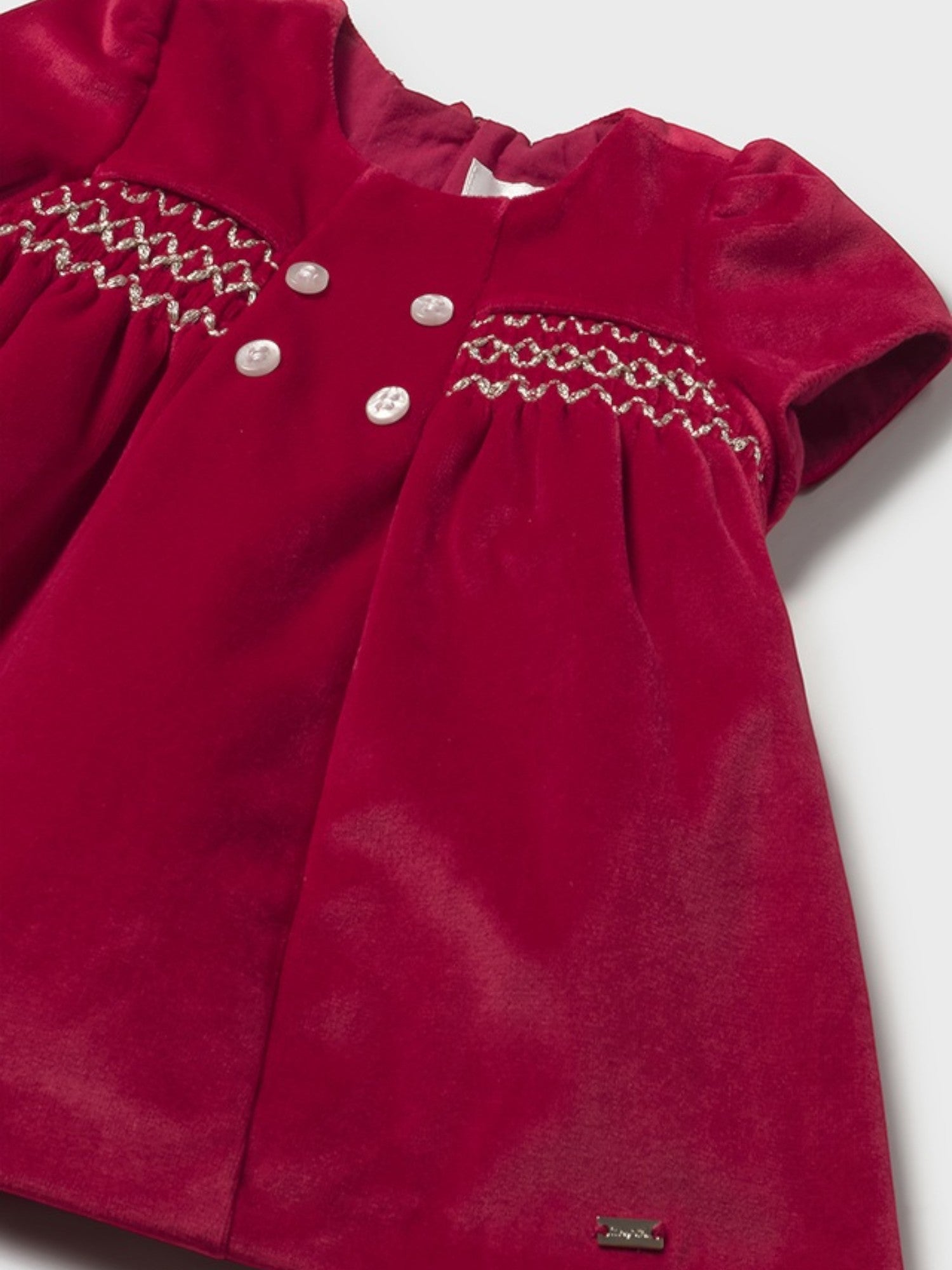 Abito Bimba Rosso 2816/34 - NANU' BABY