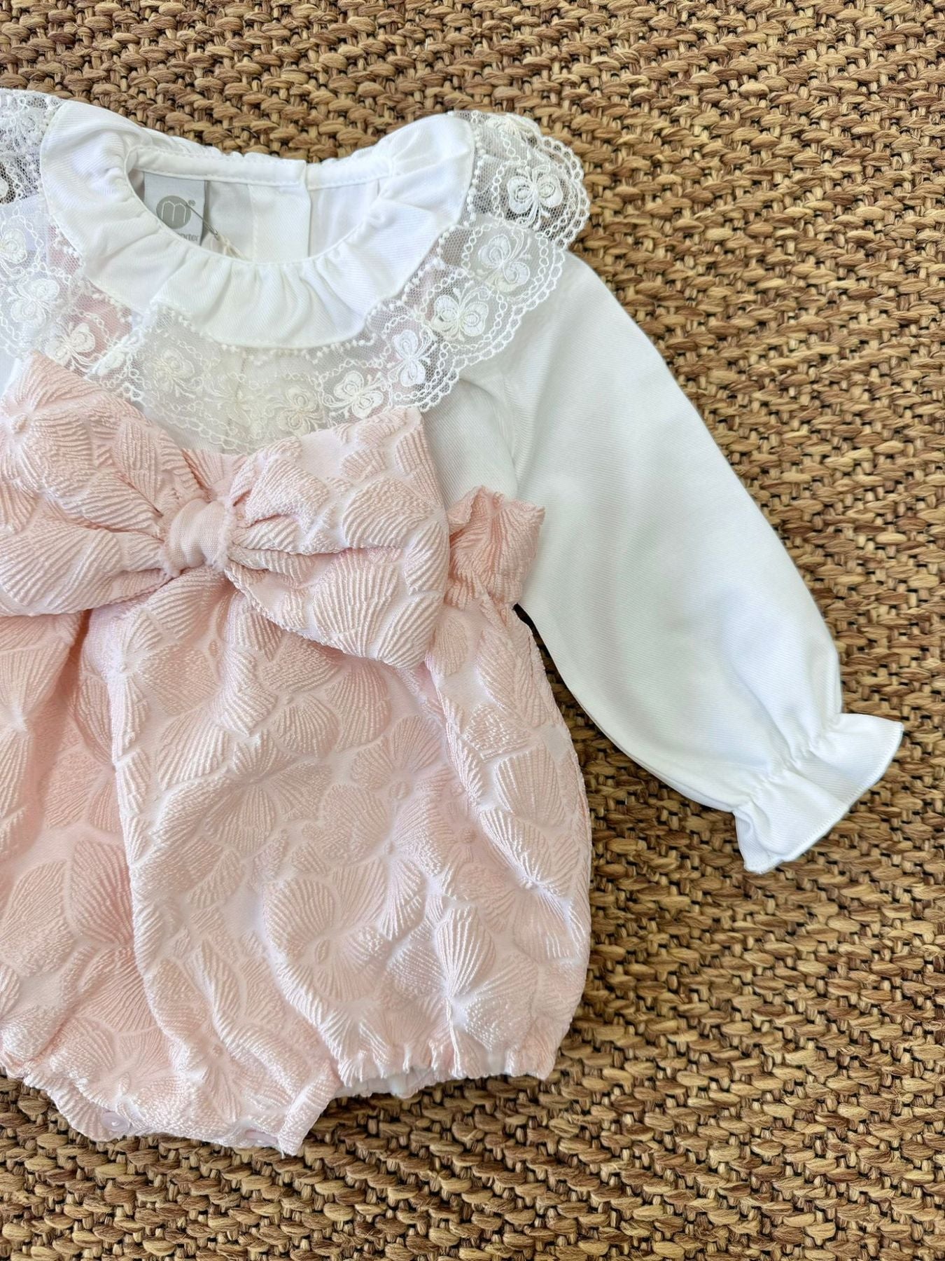 Completo Roselline Bimba ROSA PESCA IB1460BIS - NANU' BABY