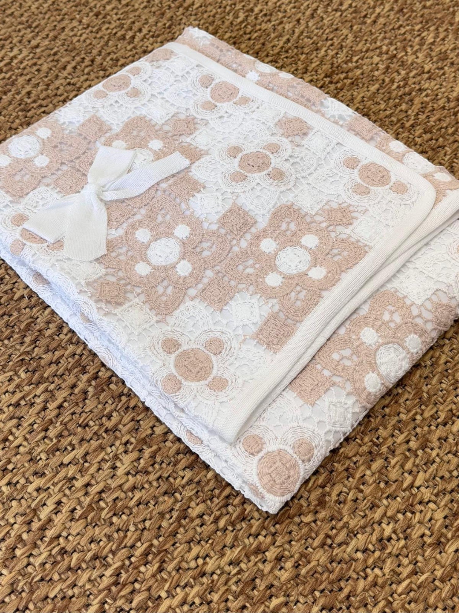 Coperta Neonata BIANCO EB2981 - NANU' BABY