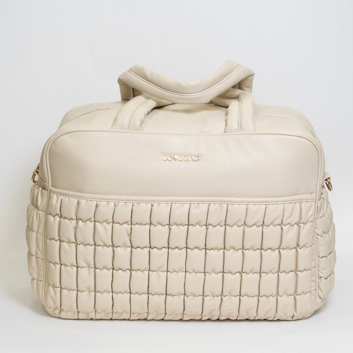 BORSA 48 ORE L ECO PELLE BEIGE - NANU' BABY