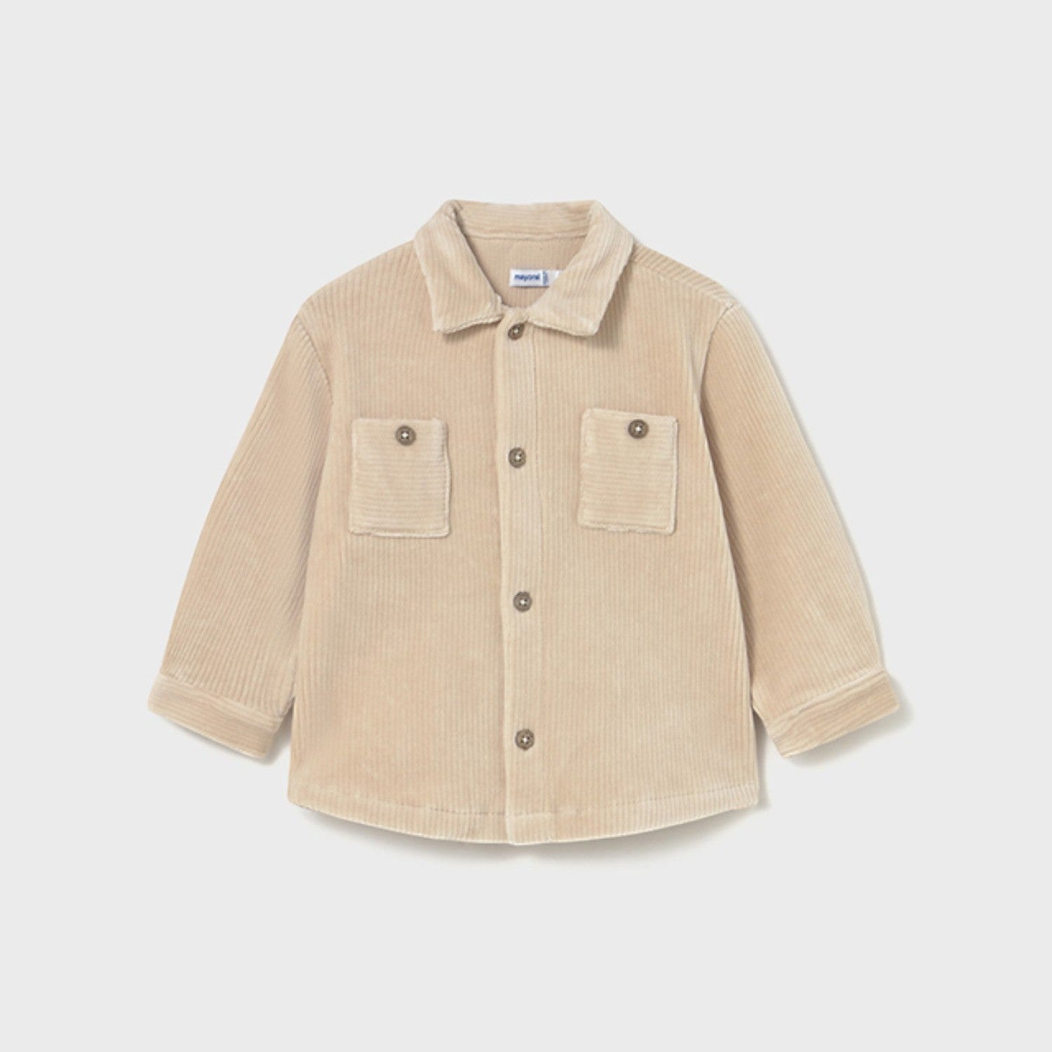 Camicia Bimbo Beige 2105/51 - NANU' BABY