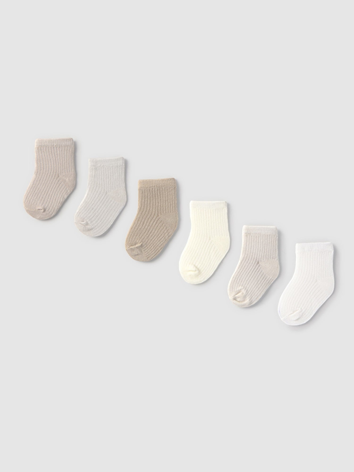 Set 6 calzini NATURAL 9860 /N - NANU' BABY