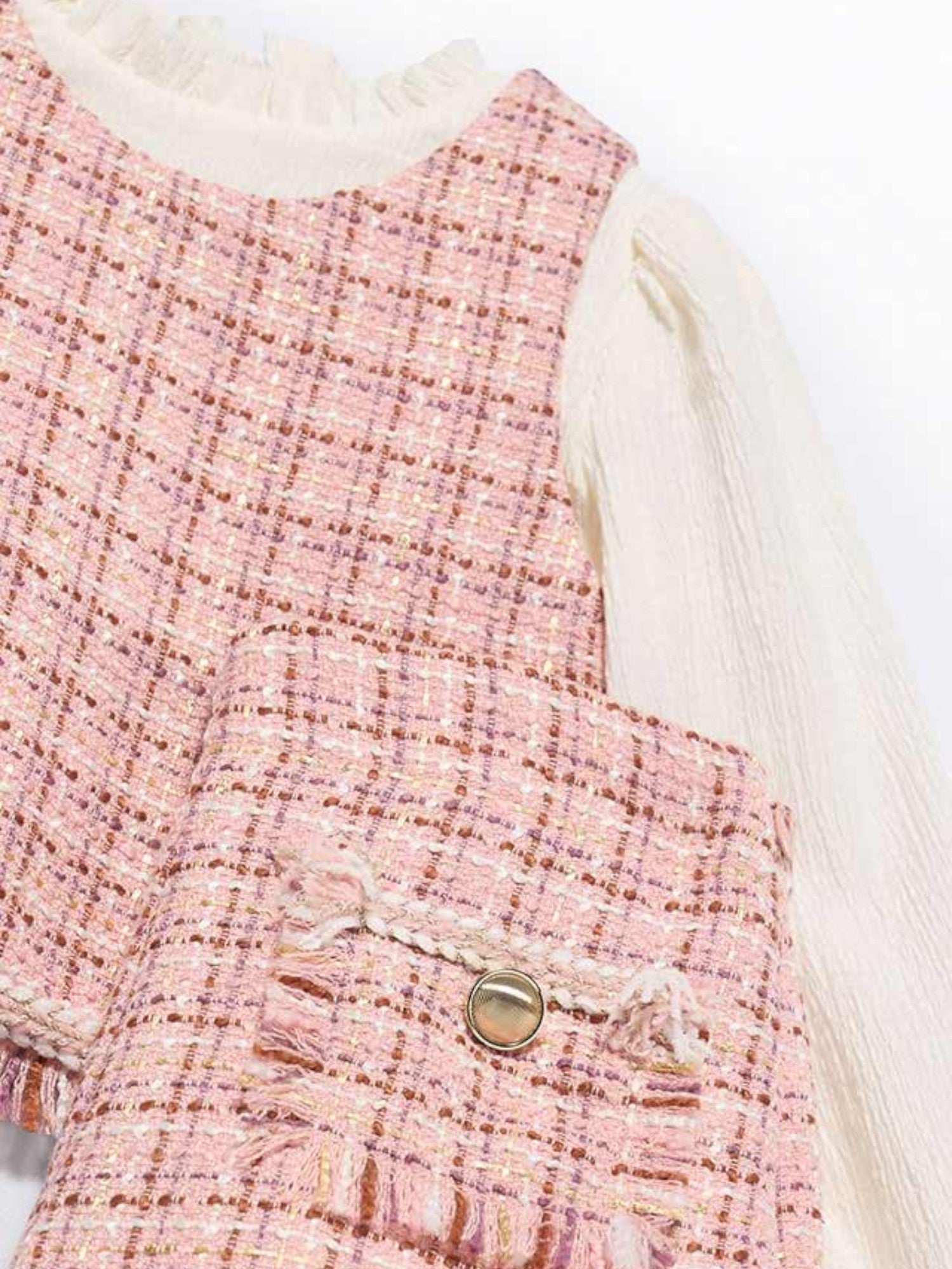 Compl. bermuda tweed Bimba Rosa 5727/8 - NANU' BABY