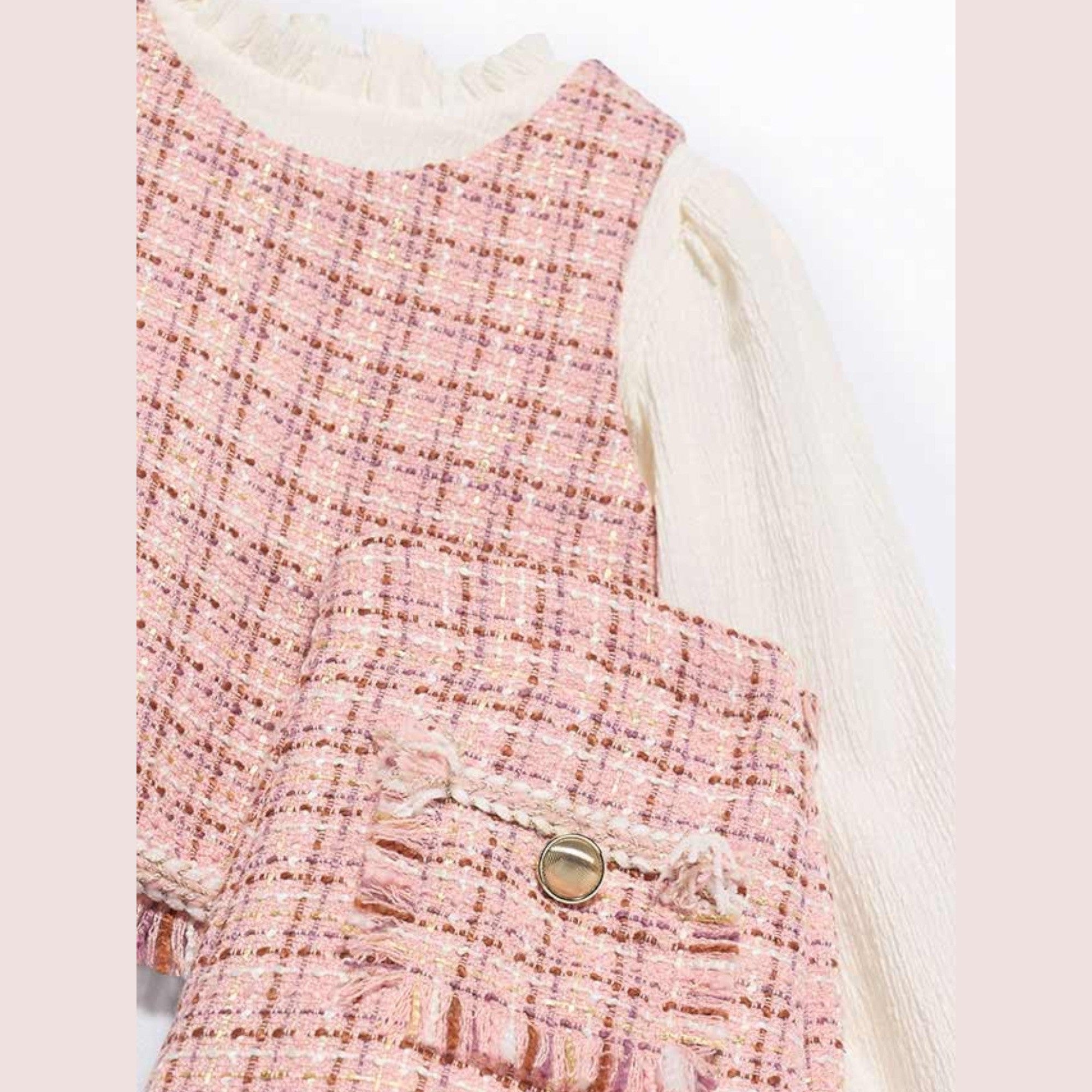 Compl. bermuda tweed Bimba Rosa 5727/8 - NANU' BABY