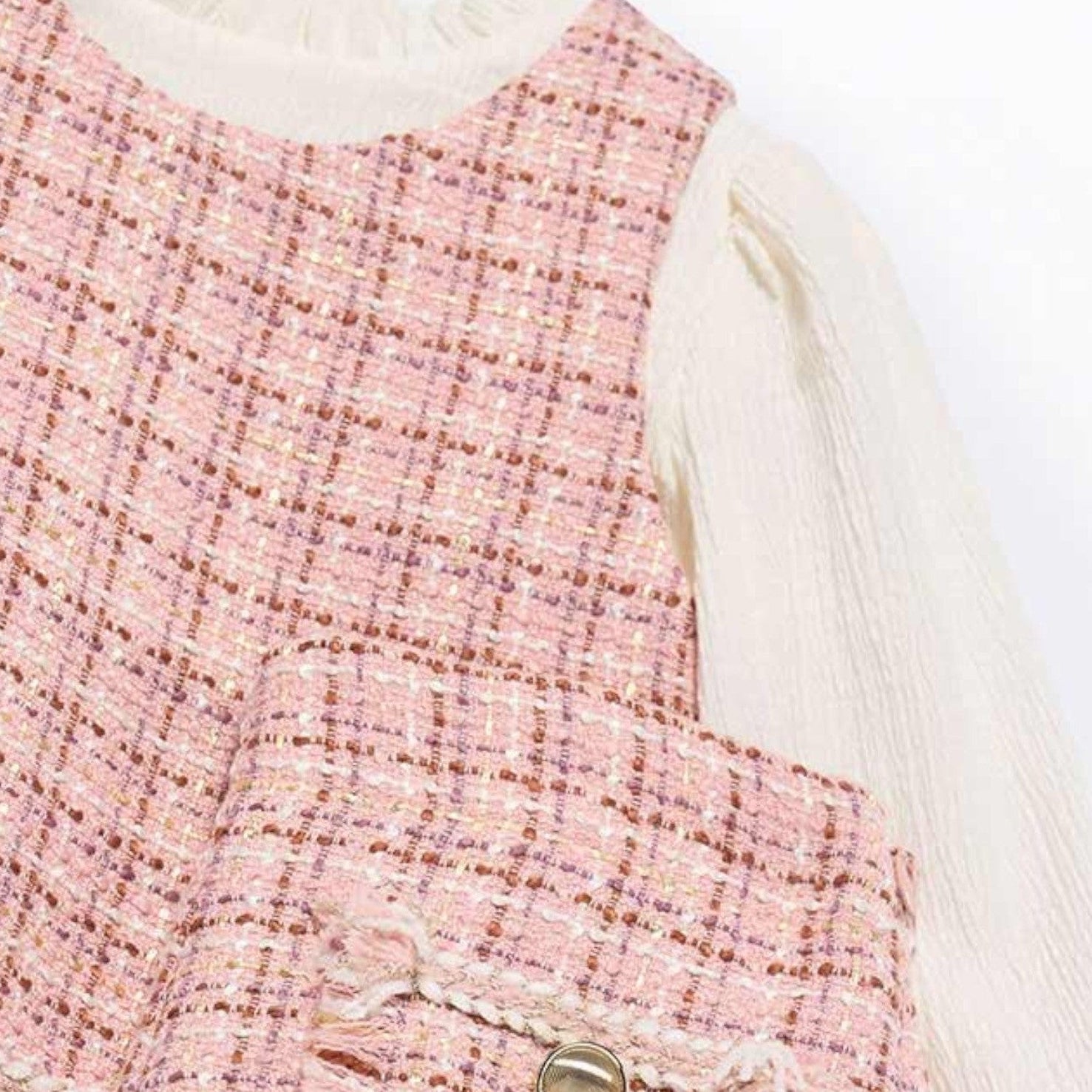 Compl. bermuda tweed Bimba Rosa 5727/8 - NANU' BABY