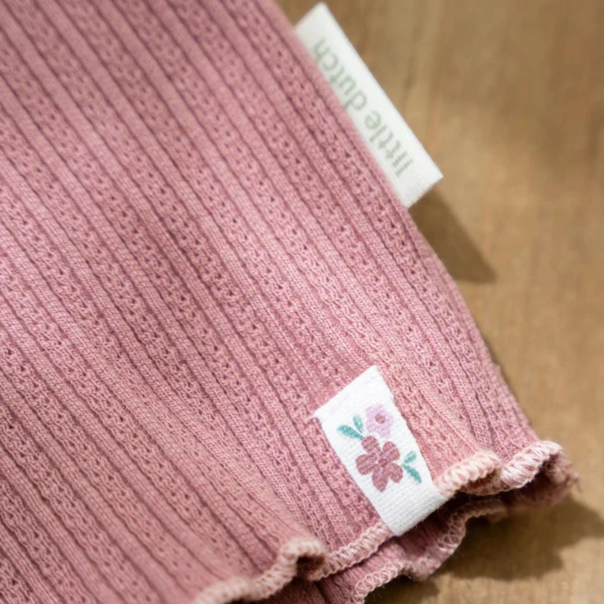 T-shirt a costine a manica lunga - Giardino delle fate Rosa CL25091013
