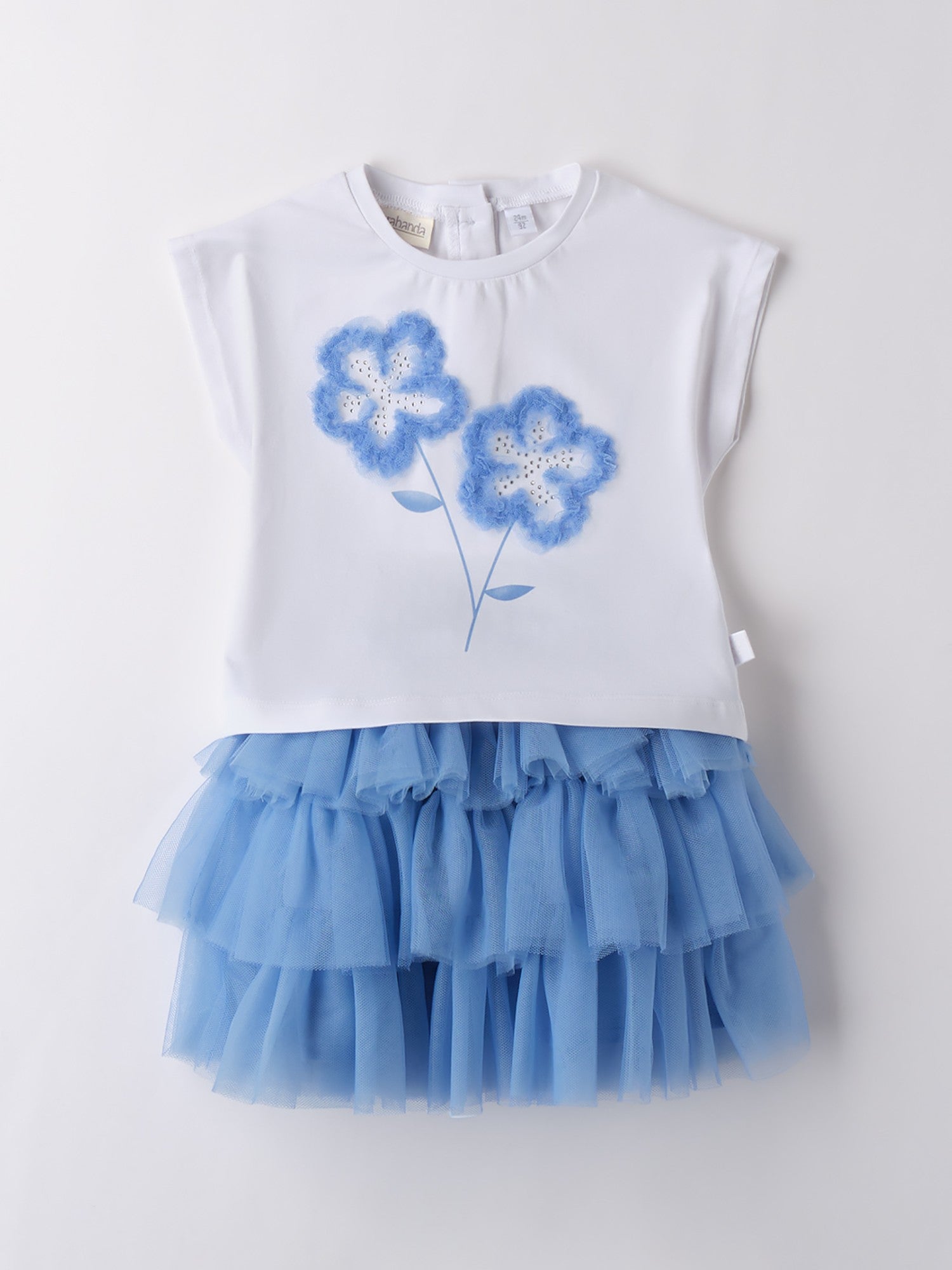 Completo Bimba BIANCO 0B347/0113 - NANU' BABY